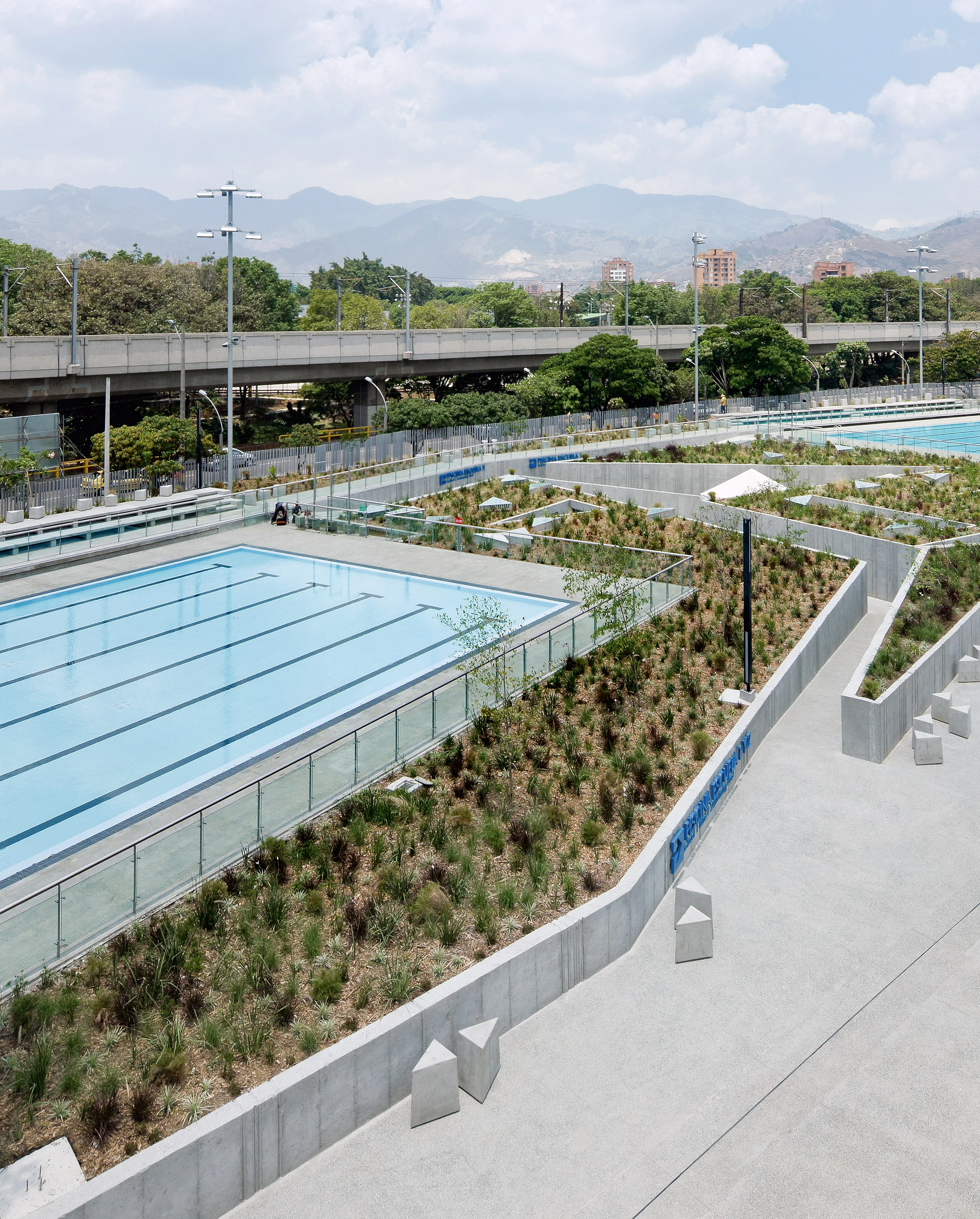 Aquatic Center for the IX South American Games