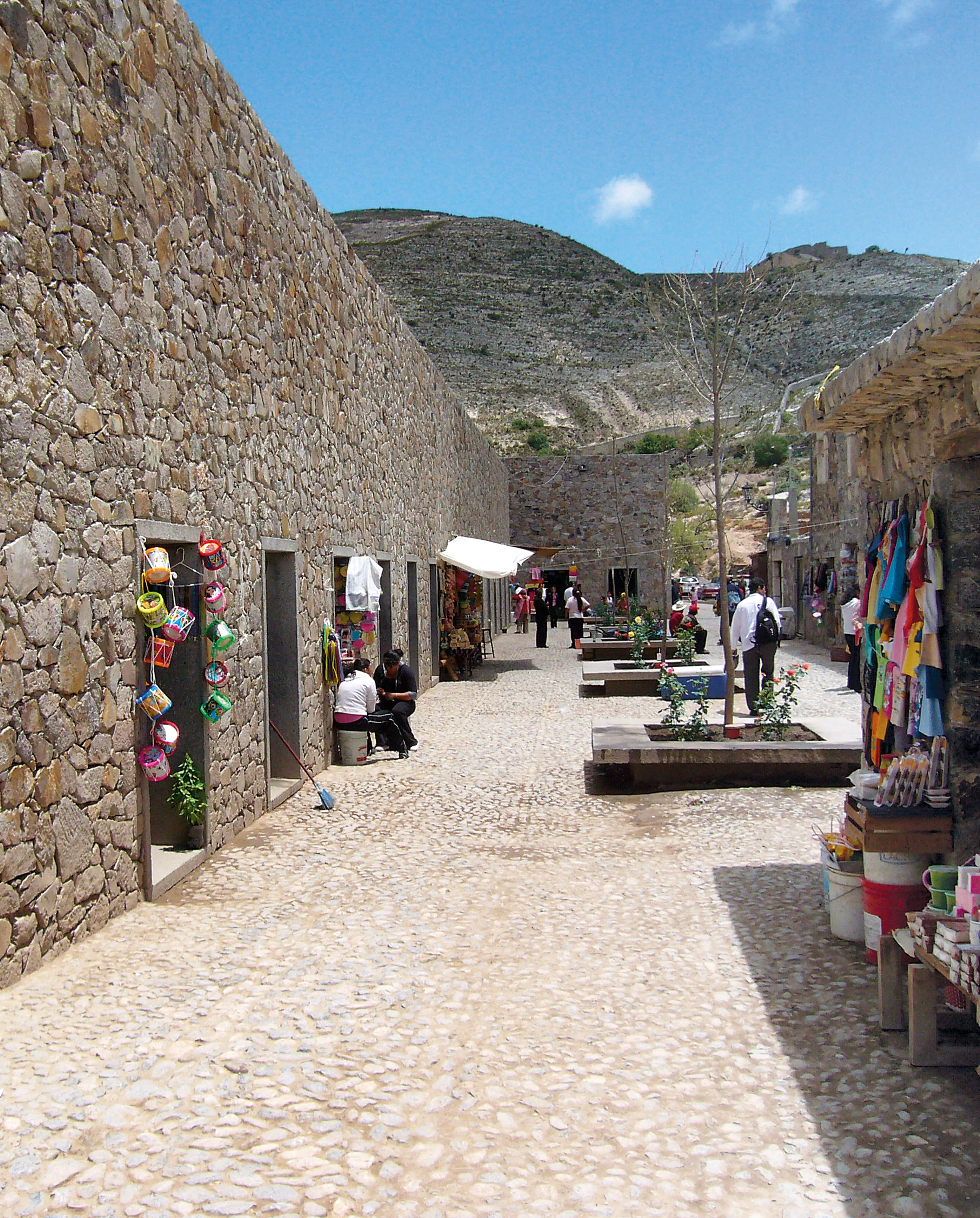Market Square in Real de Catorce