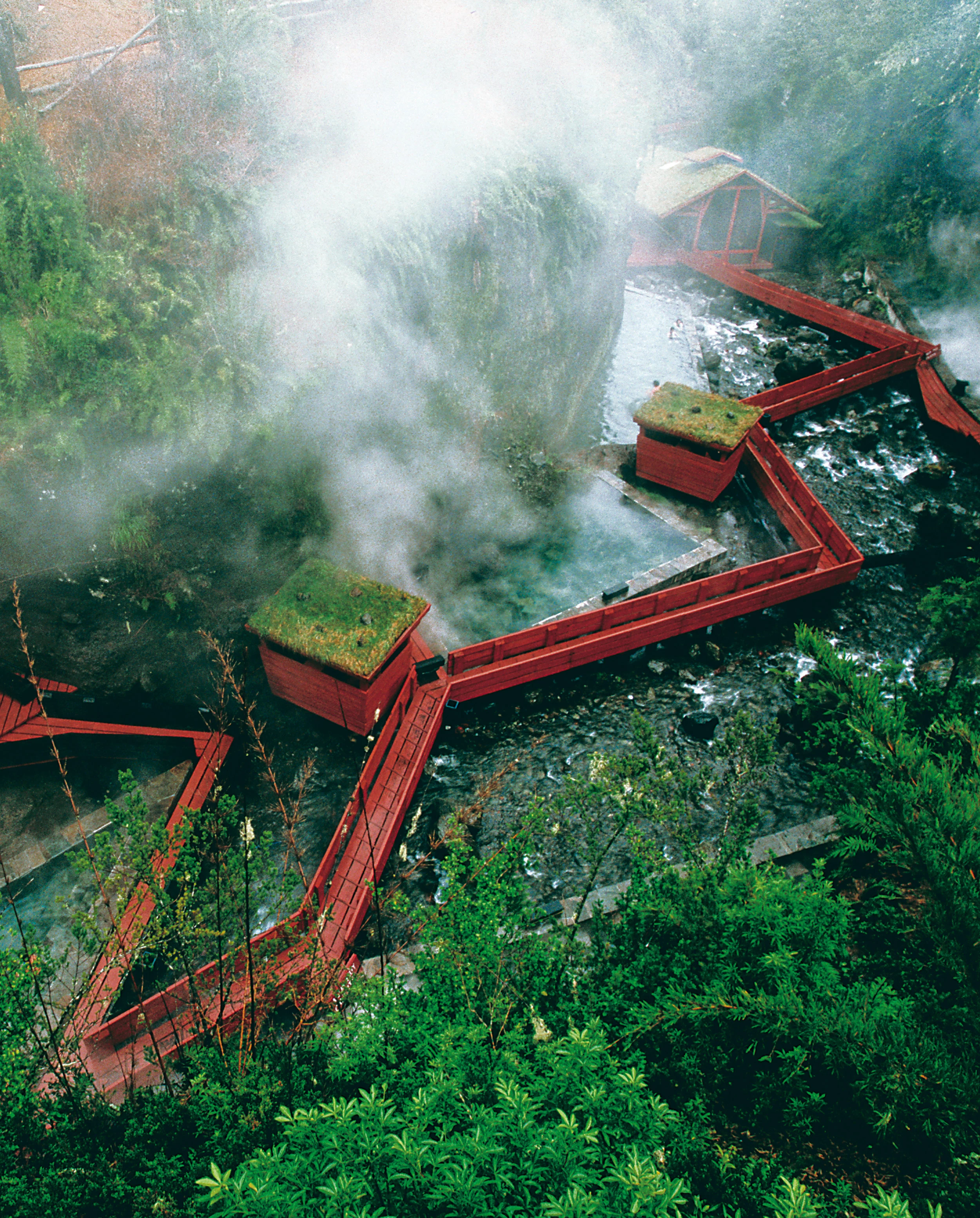 Geometric Hot Springs, Villarrica National Park