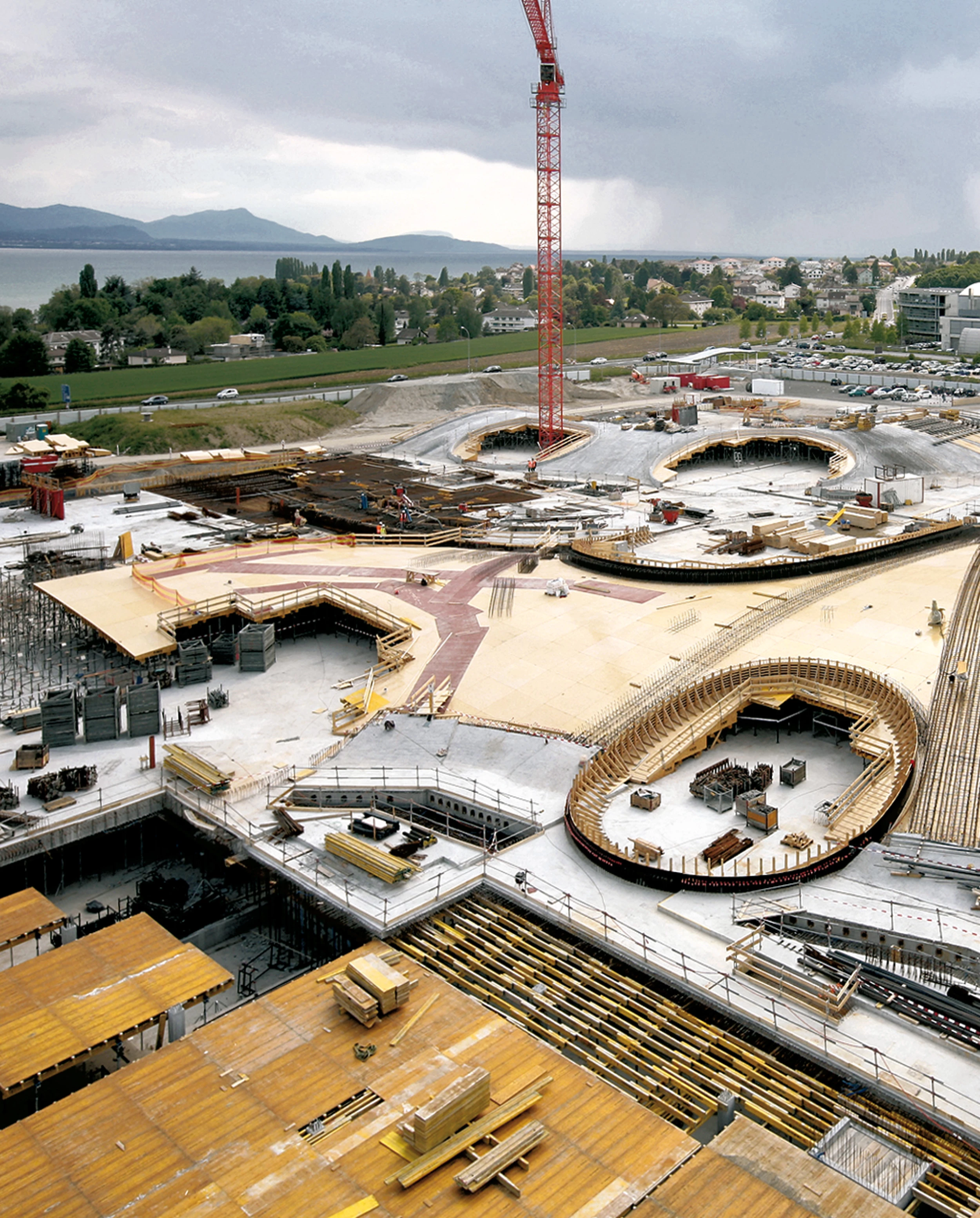 EPFL Rolex Learning Center (under construction)