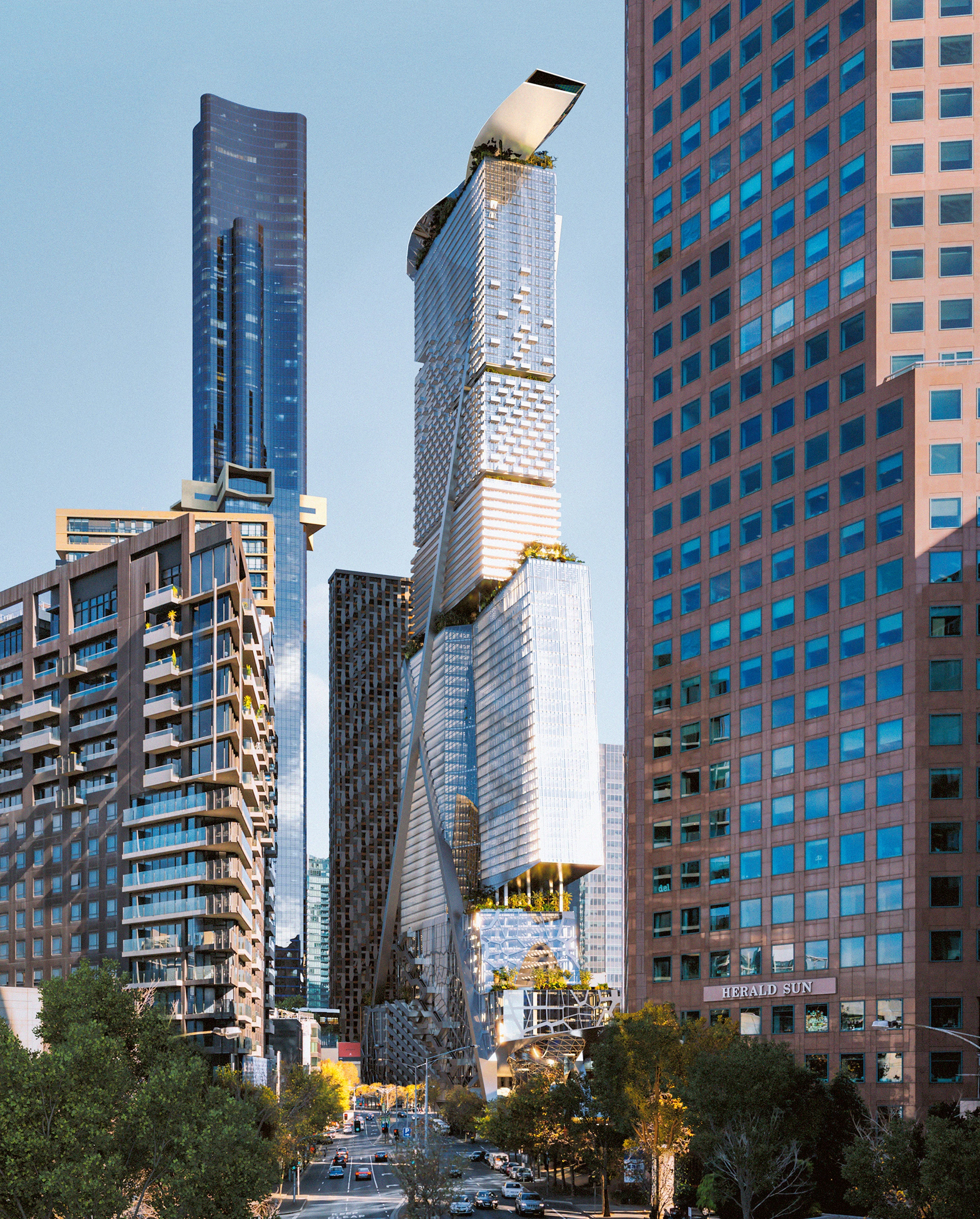 Southbank Tower, Coop Himmelb(l)au + Architectus