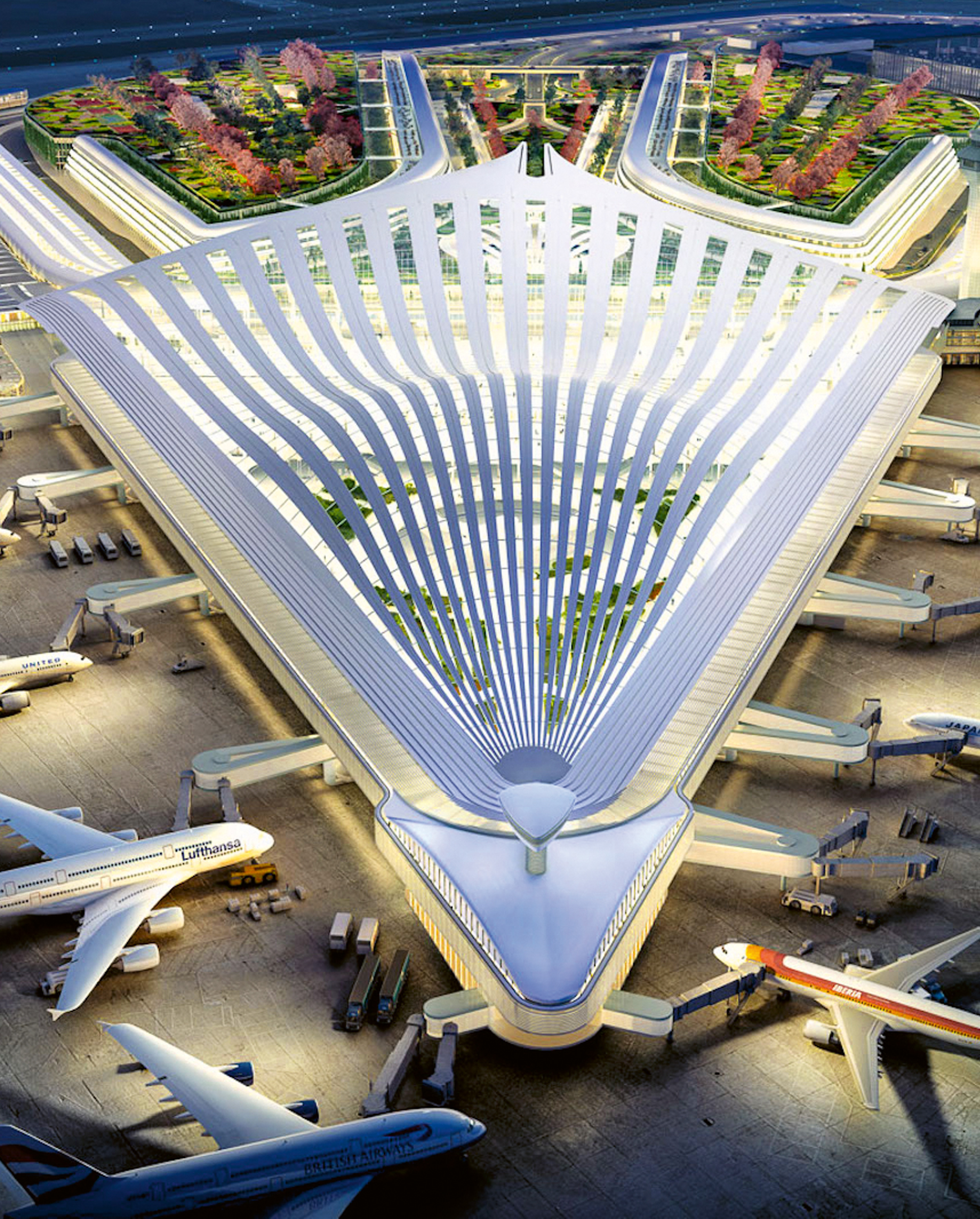O’Hare International Airport Expansion, Santiago Calatrava