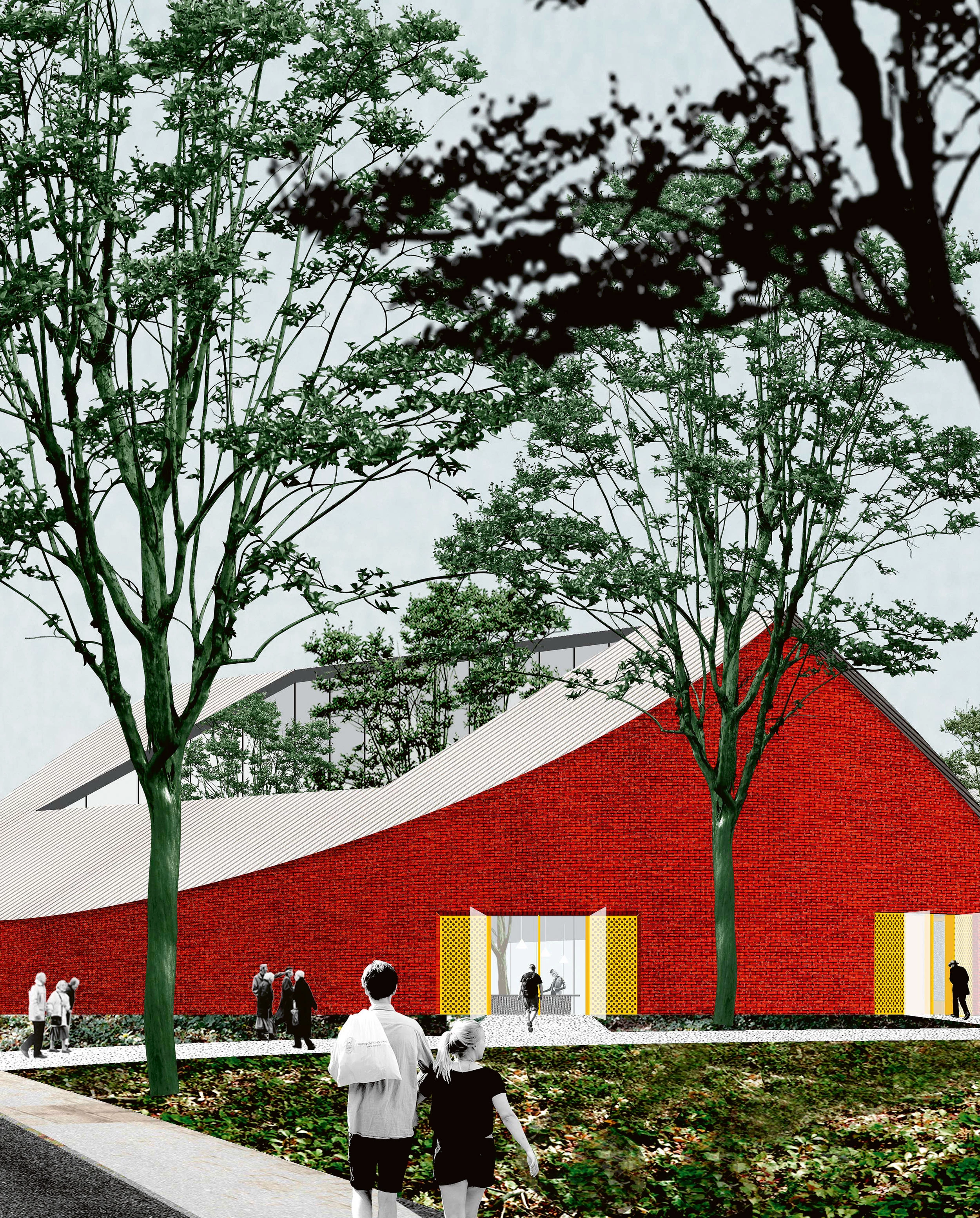 Public Library, Sint-Martens-Latem (in project)