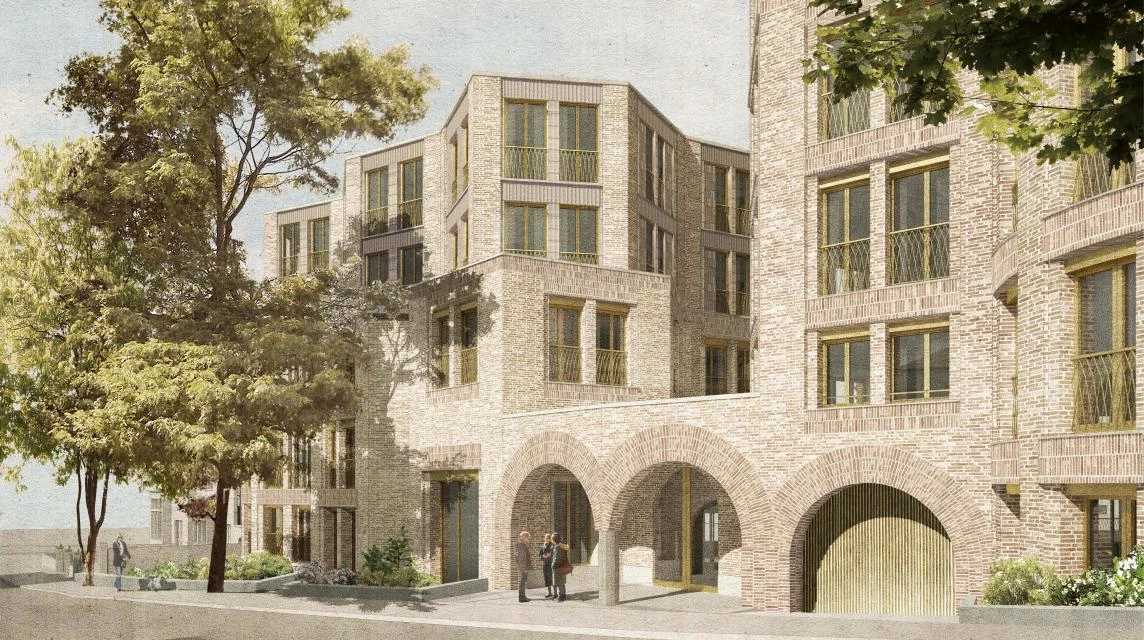 Mansion block, Hampstead, London (United Kingdom) - Sergison Bates ...