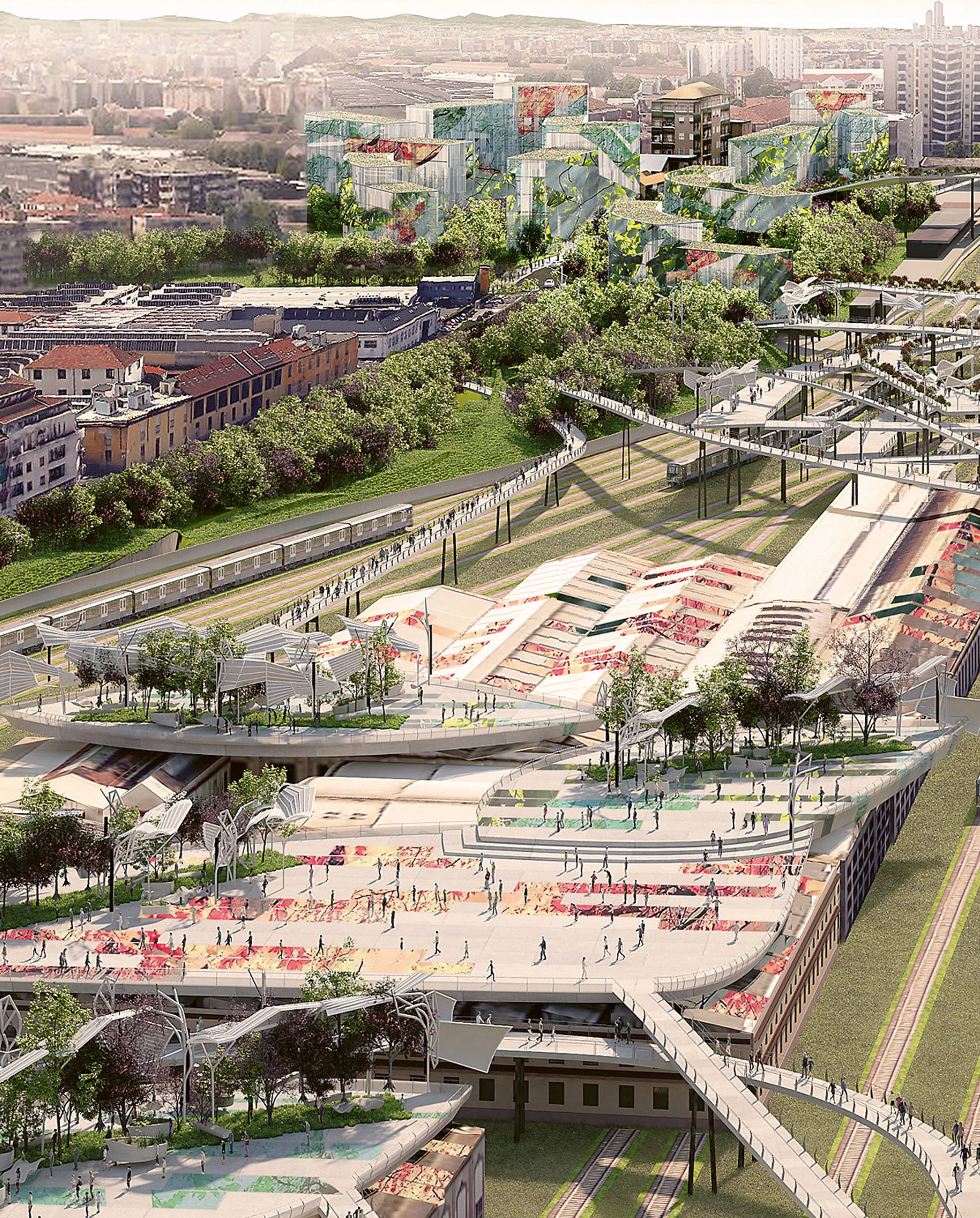 A new vision for Milan’s disused railway yards, Milan