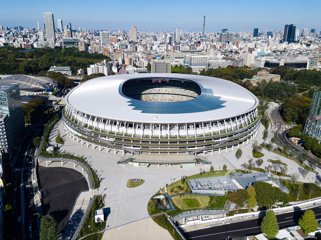 Estadio Nacional De Japón Tokio Kengo Kuma Arquitectura Viva