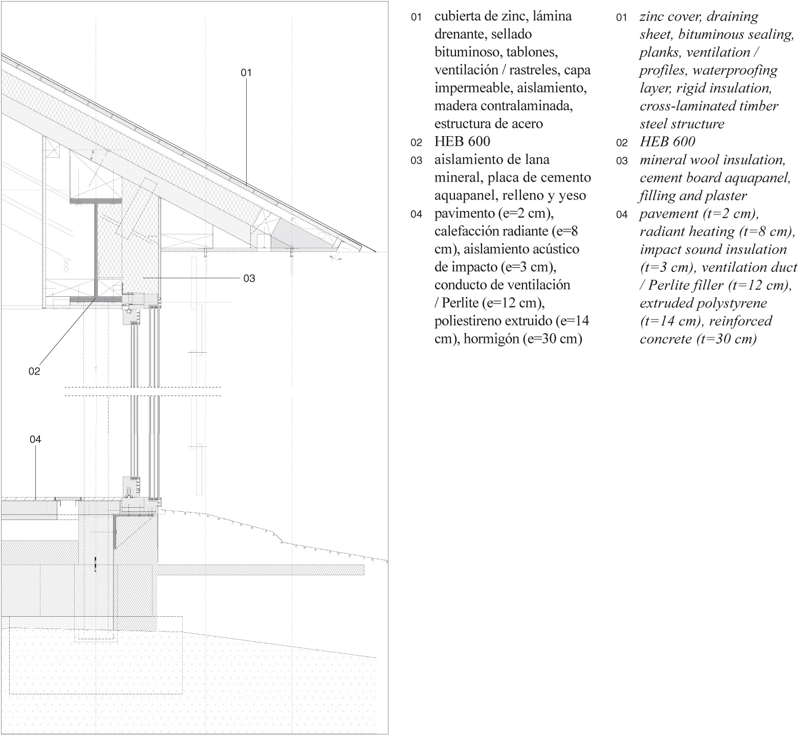 Espacio de meditación Wood / Pile, Krün
