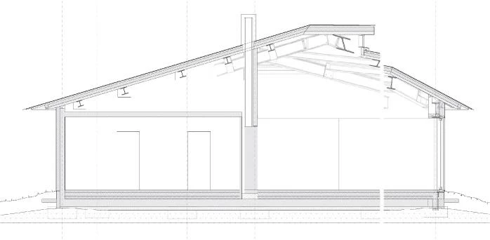 Espacio de meditación Wood / Pile, Krün