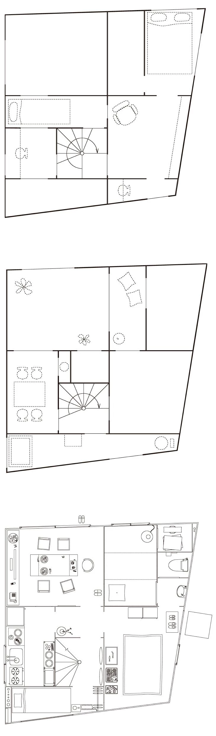 Casa en un huerto con ciruelos, Tokio
