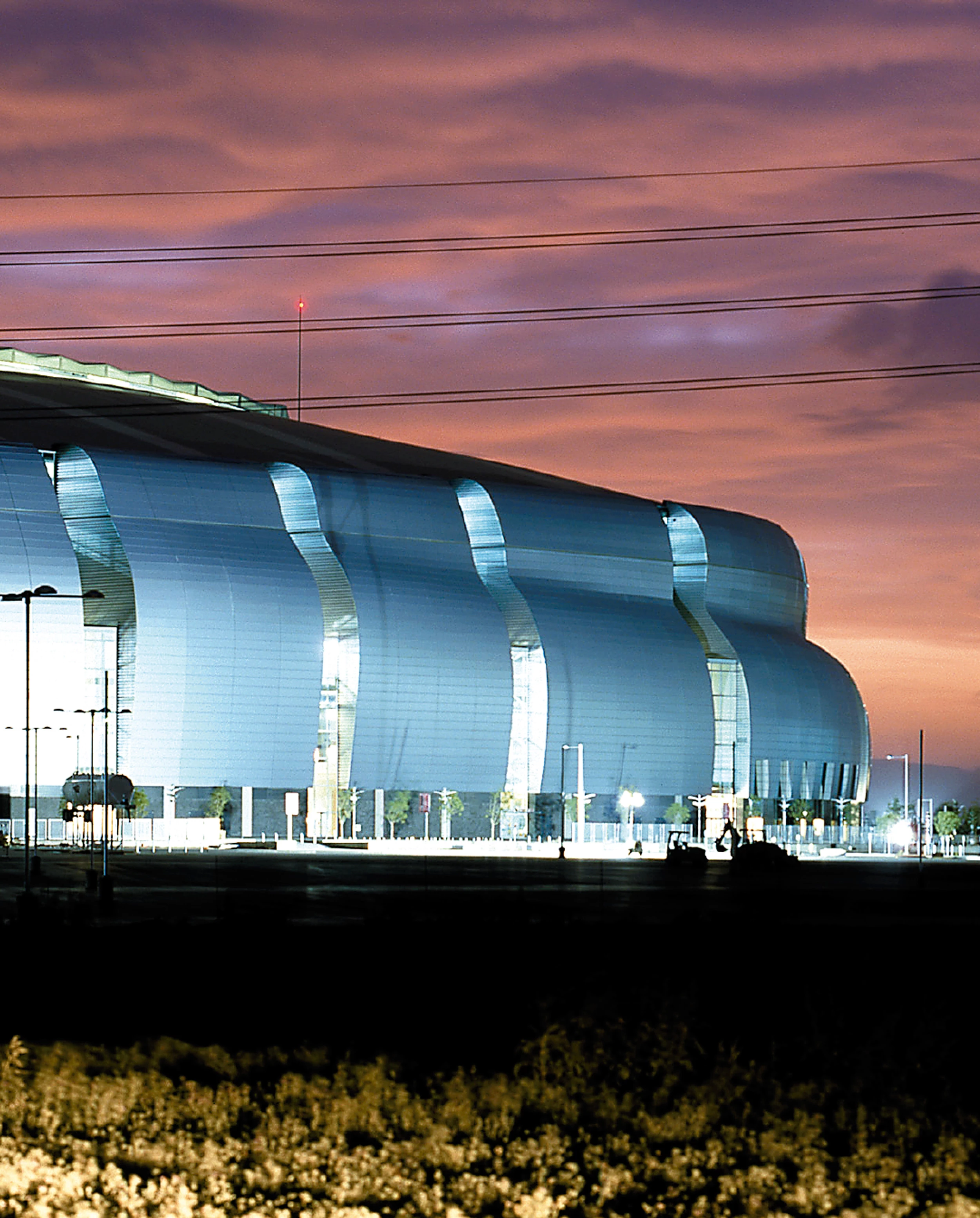 Peter Eisenman's State Farm Stadium Set to Shine Again in the