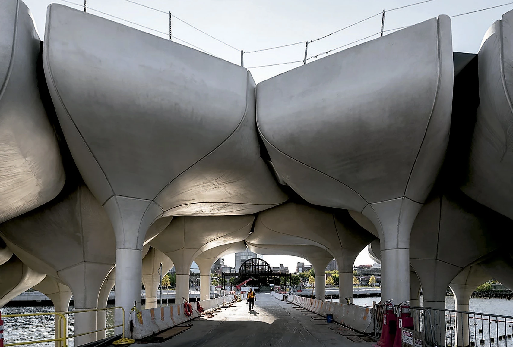 Pier 55, Little Island, parque y auditorio, Nueva York