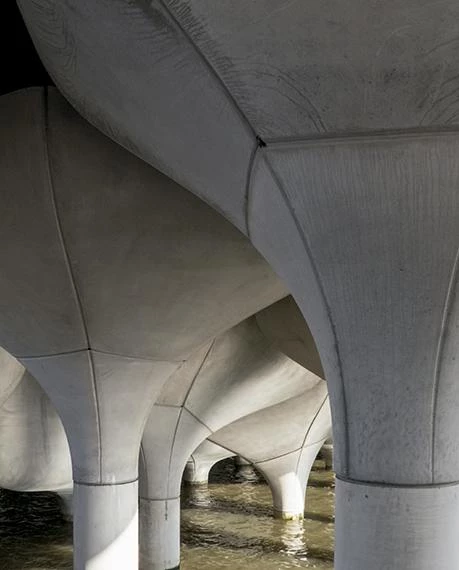 Pier 55, Little Island, parque y auditorio, Nueva York