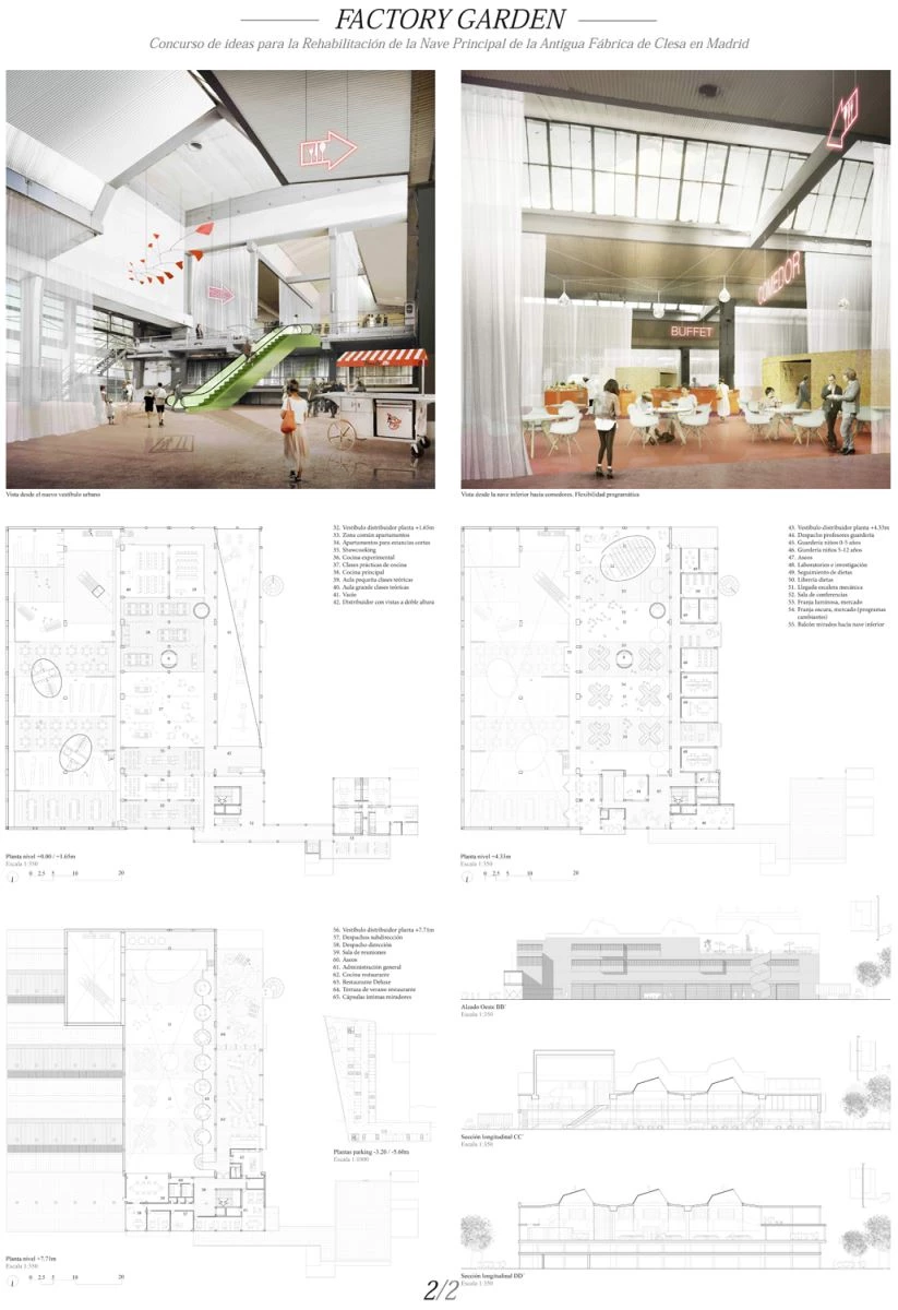 Ganadores del concurso para rehabilitar la antigua fábrica de Clesa