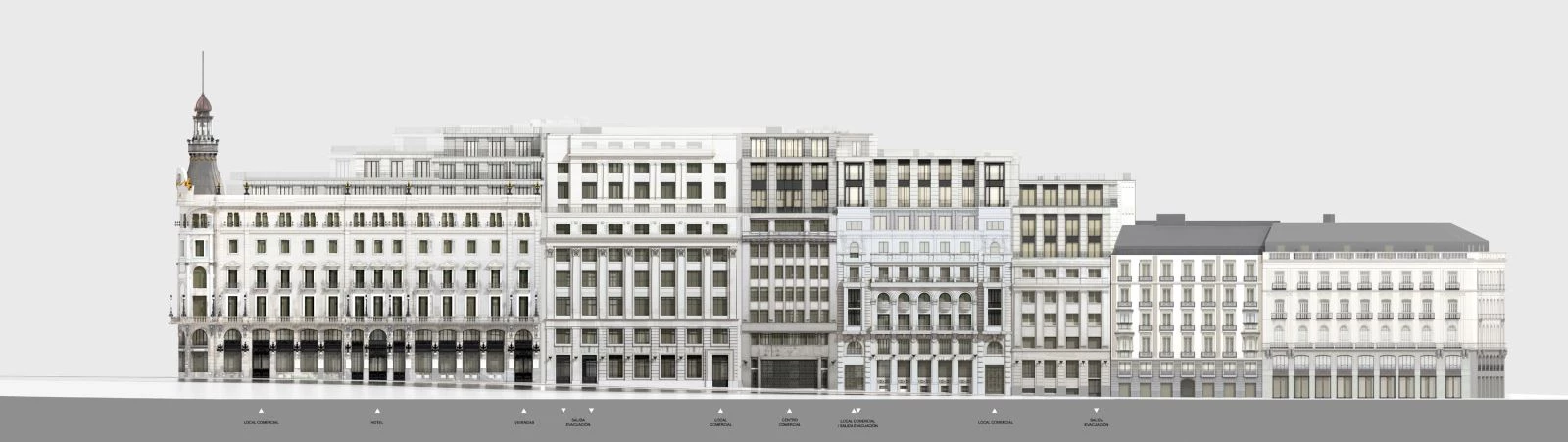 Estudio Lamela, Centro Canalejas en Madrid