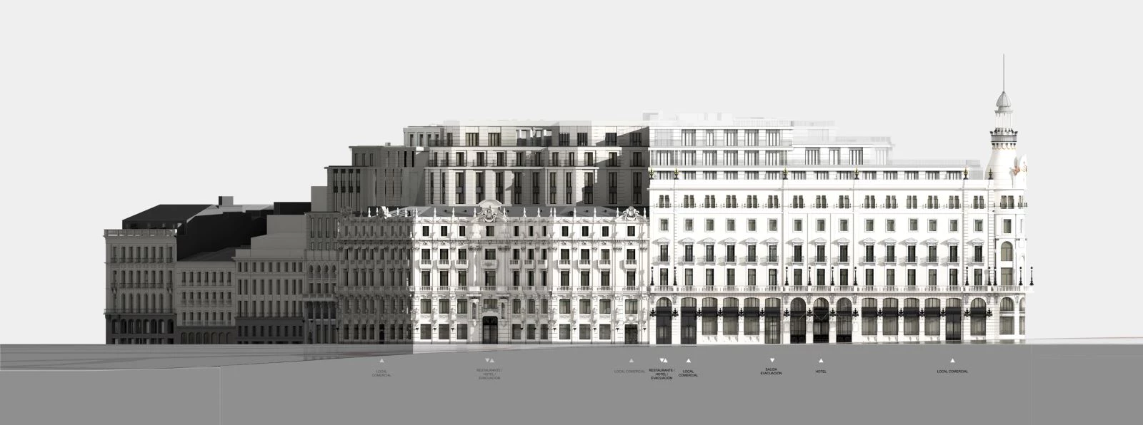 Estudio Lamela, Centro Canalejas en Madrid