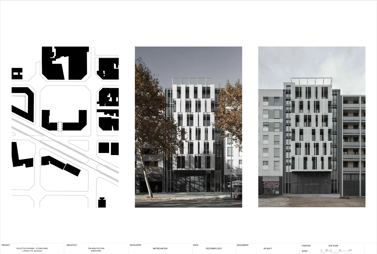 TDB Arquitectura, edificio residencial para Metrovacesa en Barcelona