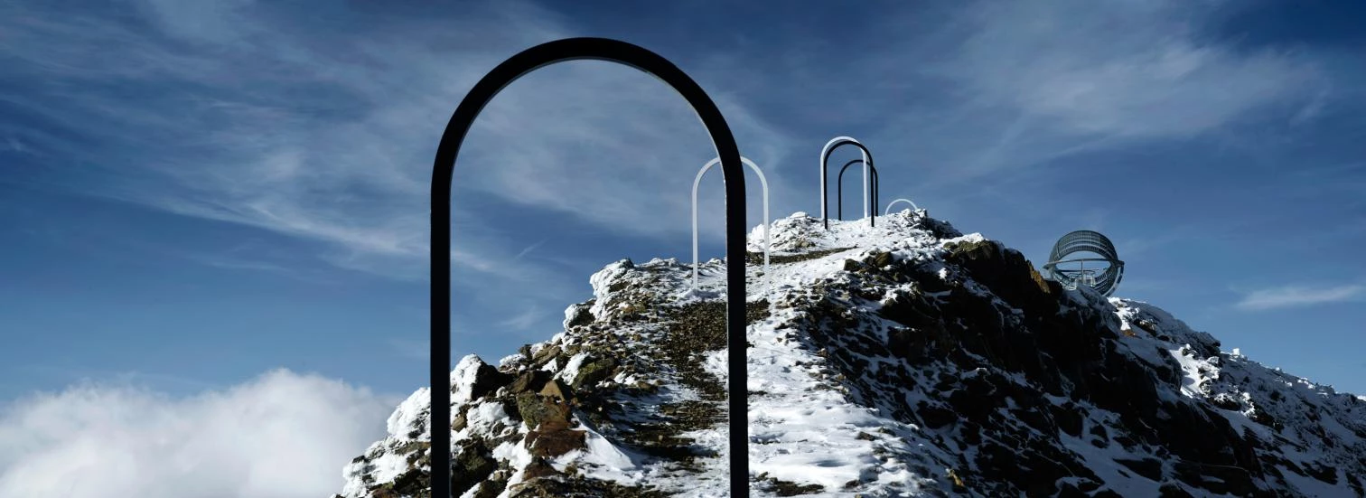 Olafur Eliasson, ‘Our glacial perspectives’ en los Alpes