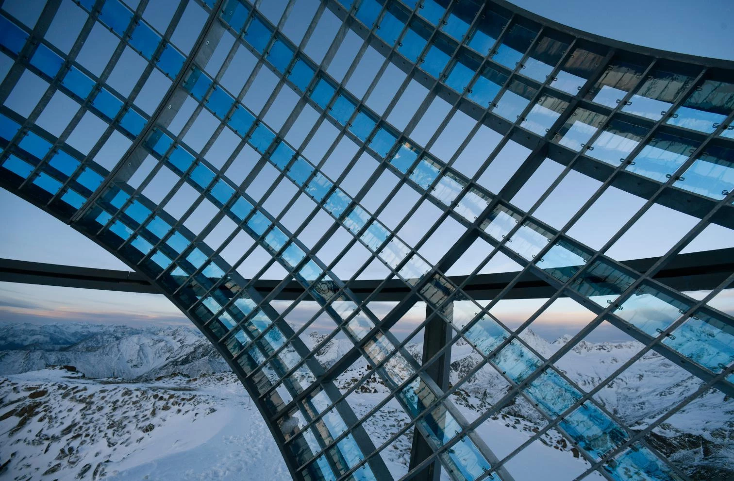 Olafur Eliasson, ‘Our glacial perspectives’ en los Alpes
