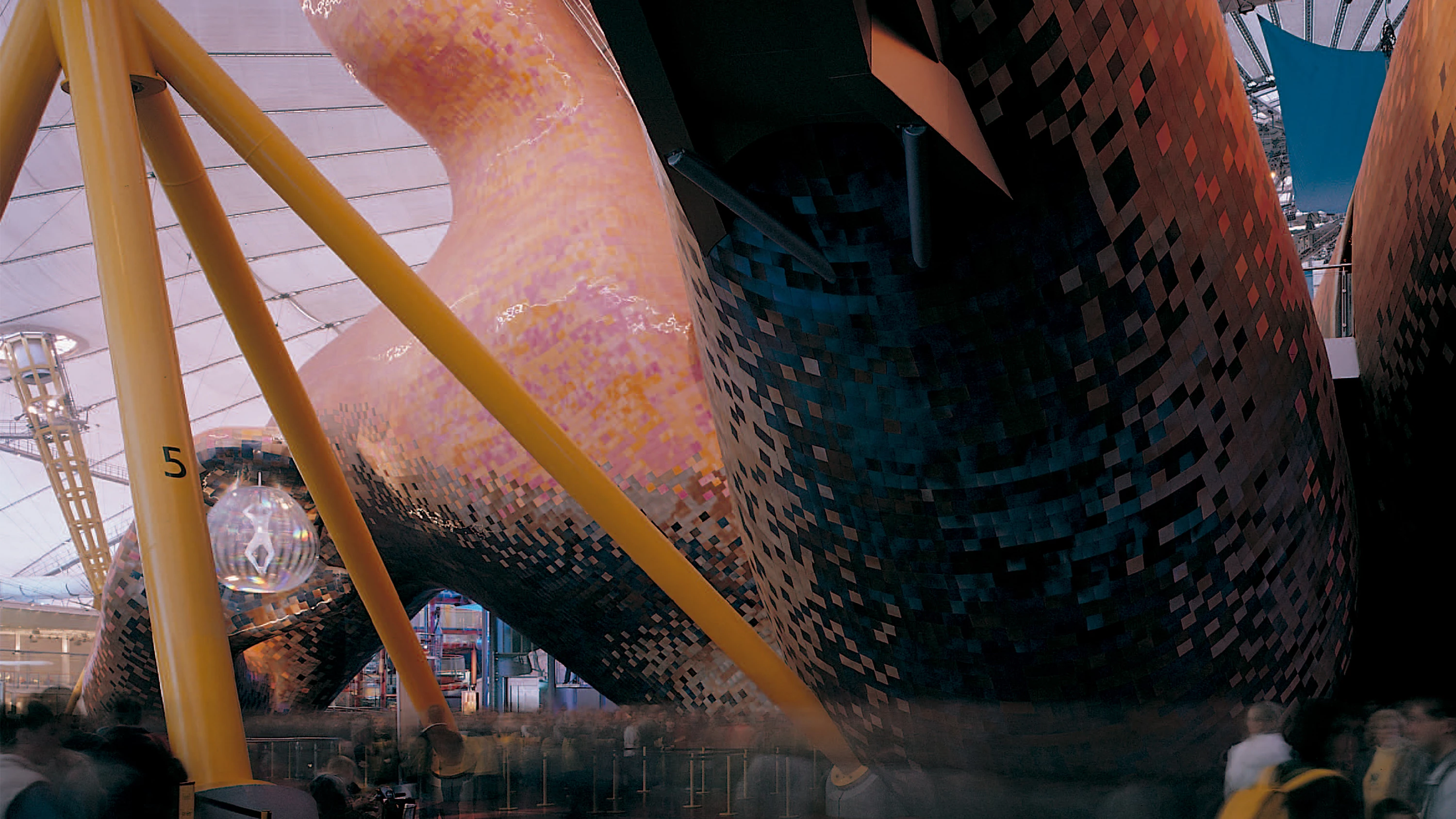 Body Zone in the Millennium Dome, Greenwich - Nigel Coates