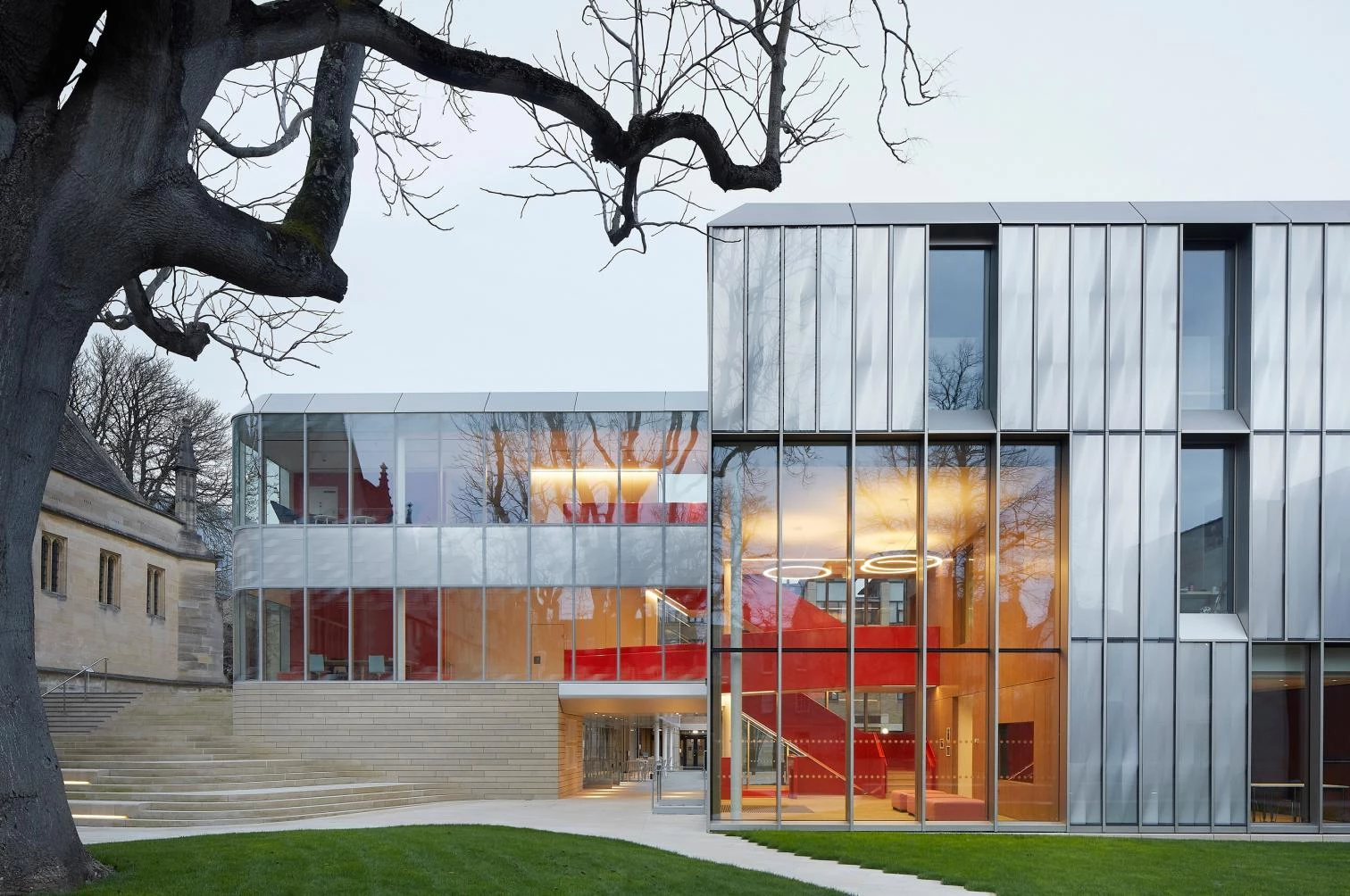 AL_A Wadham College campus oxford aluminio