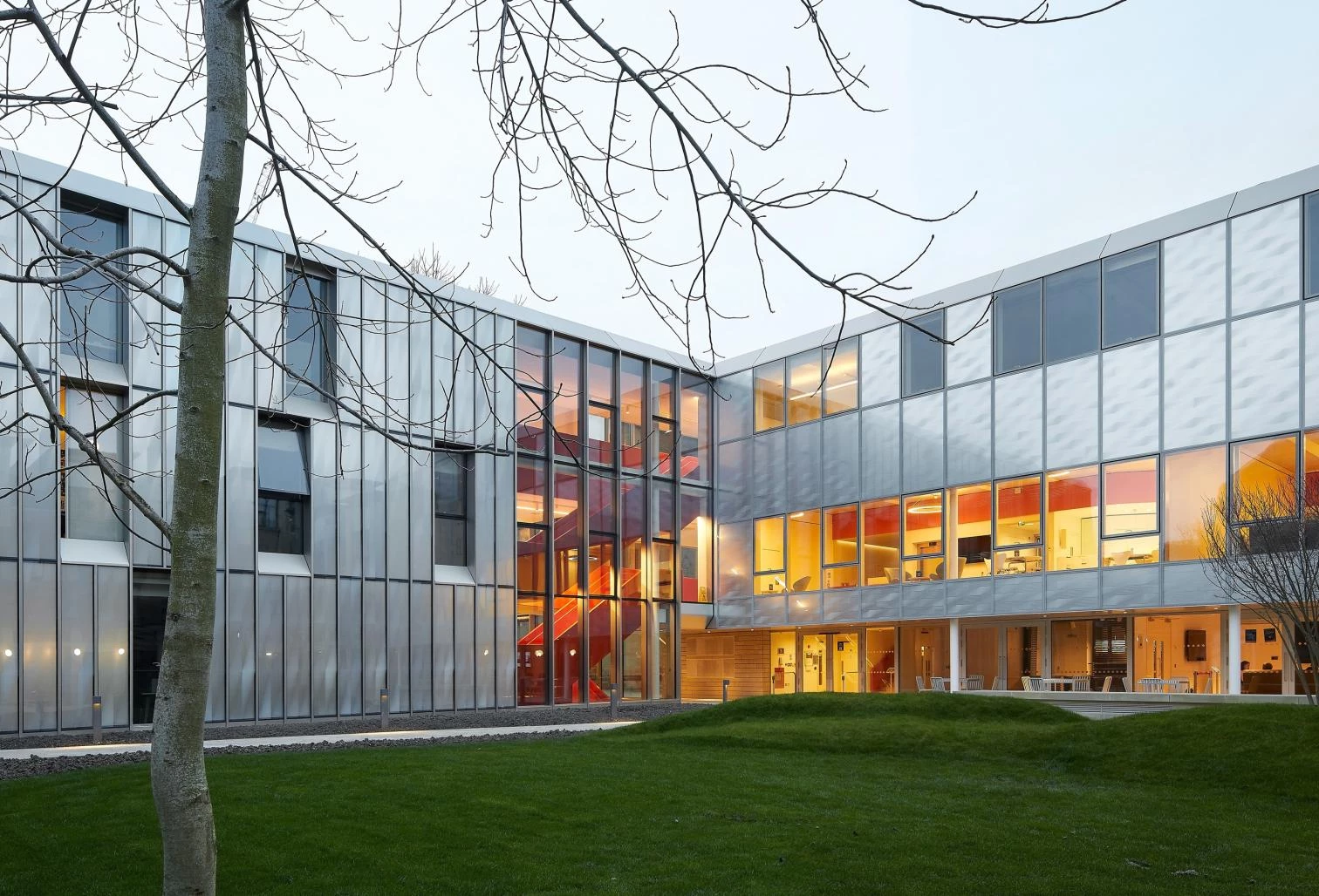 AL_A Wadham College campus oxford aluminio