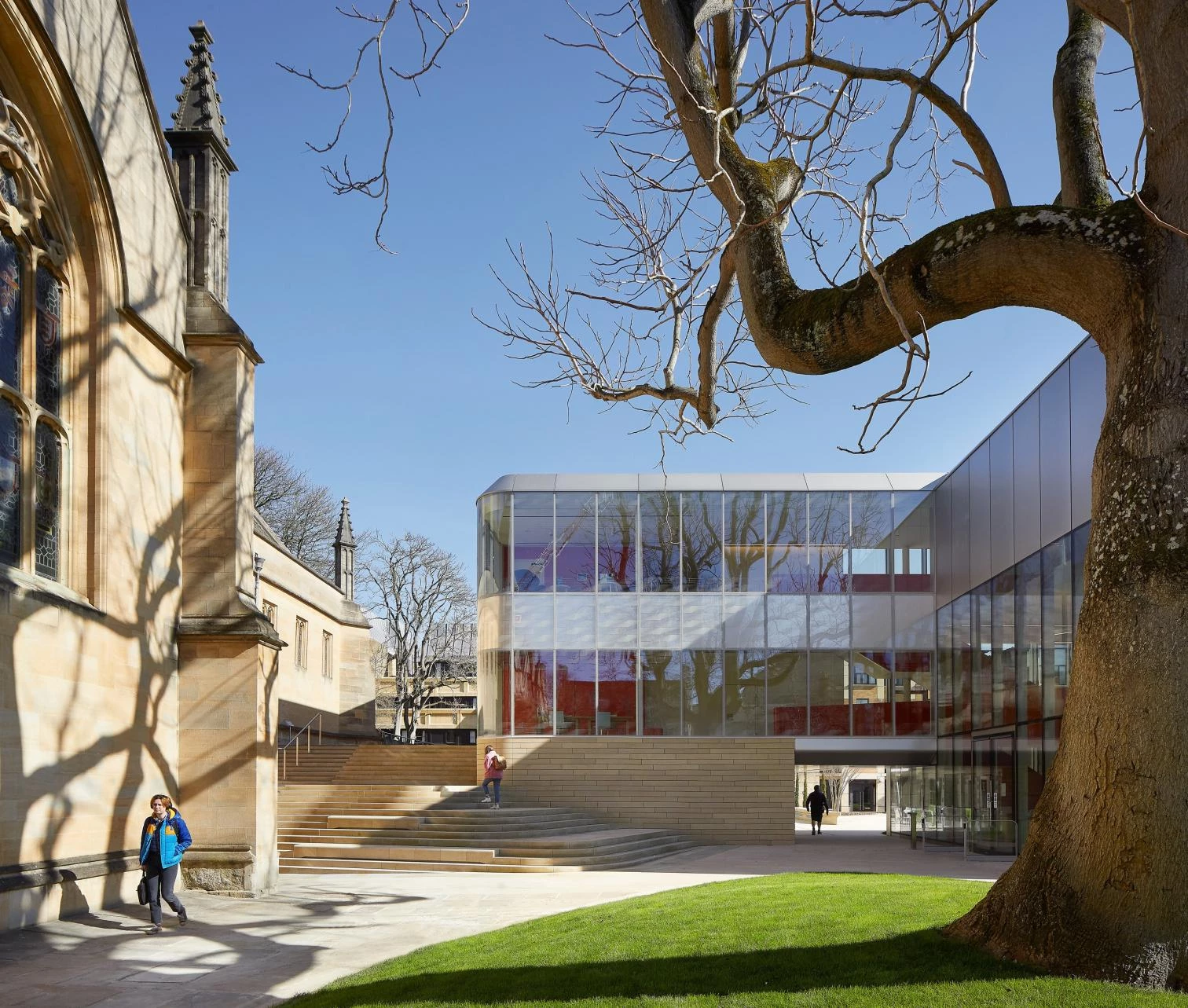 AL_A Wadham College campus oxford aluminio