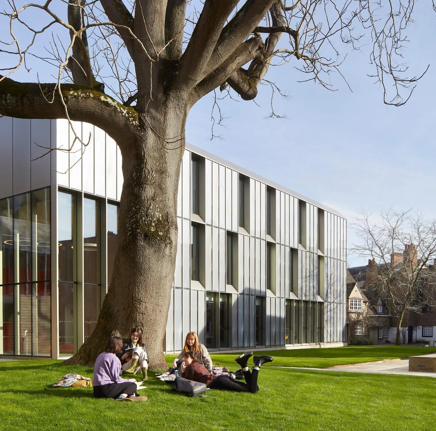 AL_A Wadham College campus oxford aluminio