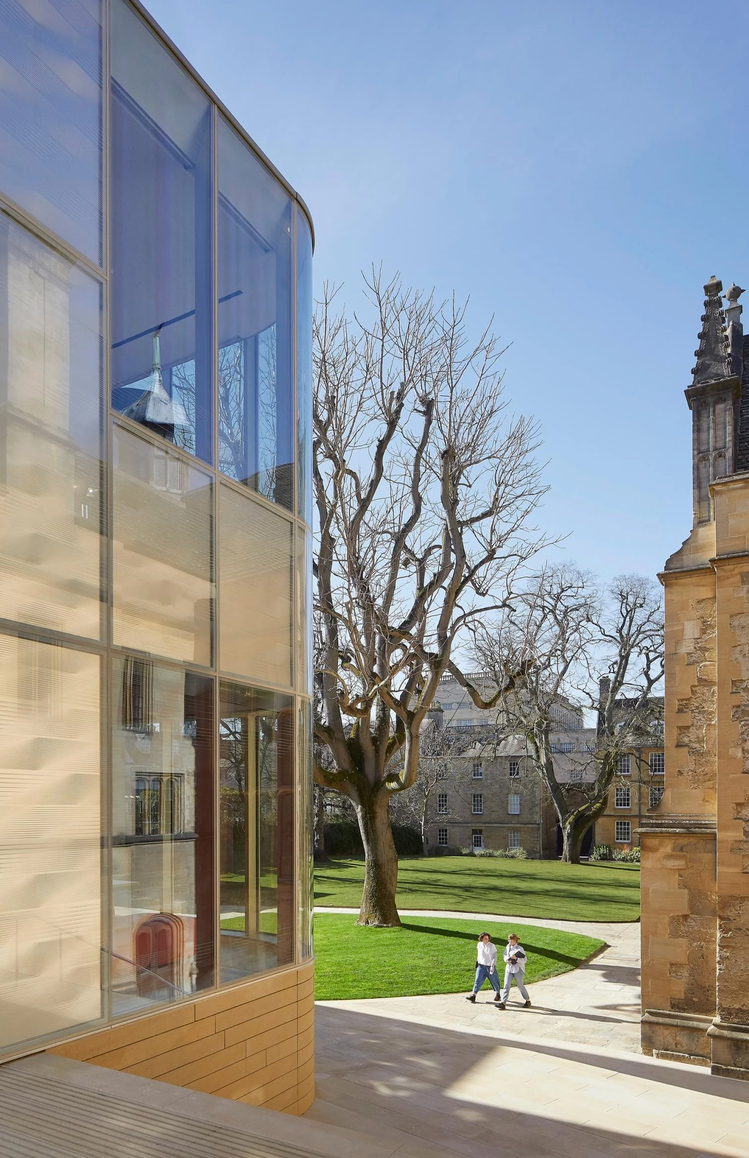 AL_A Wadham College campus oxford aluminio