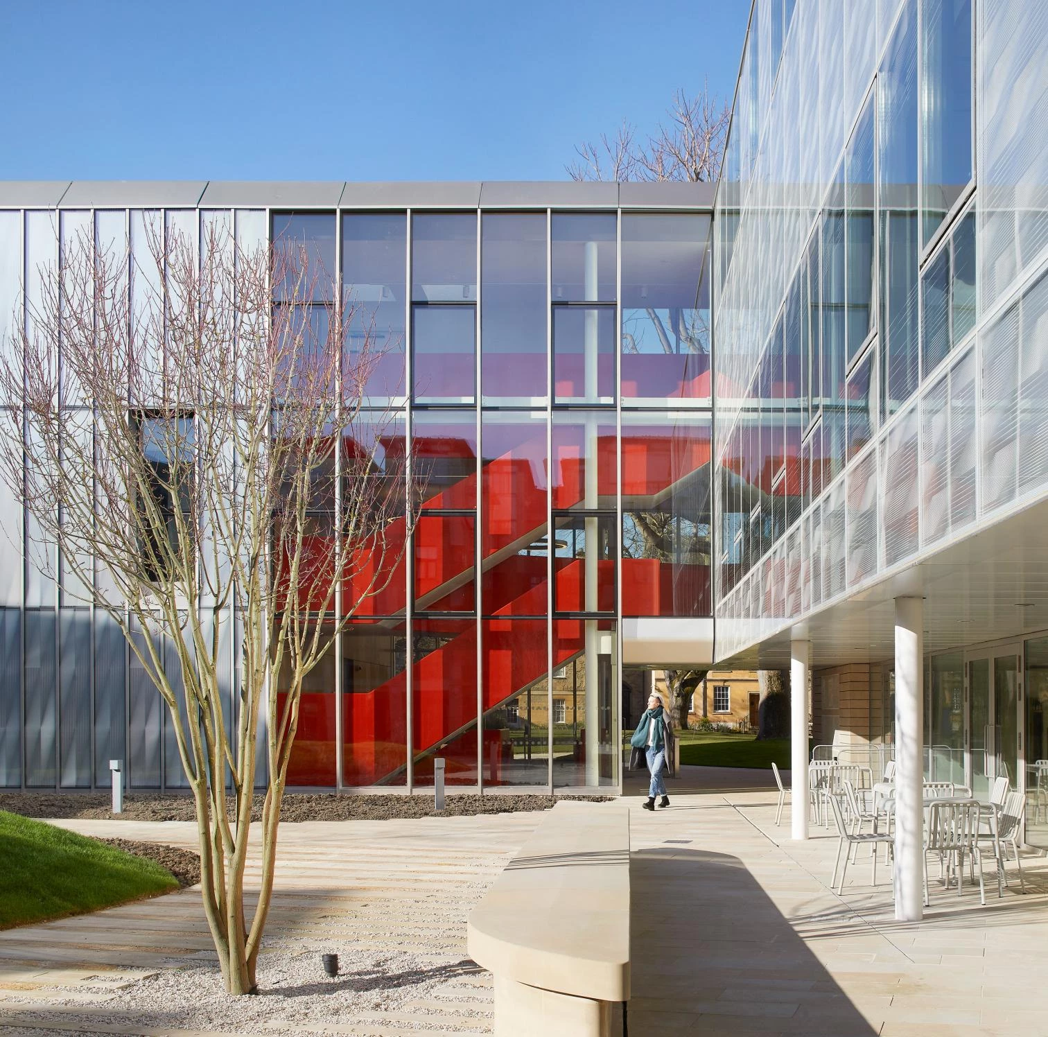 AL_A Wadham College campus oxford aluminio