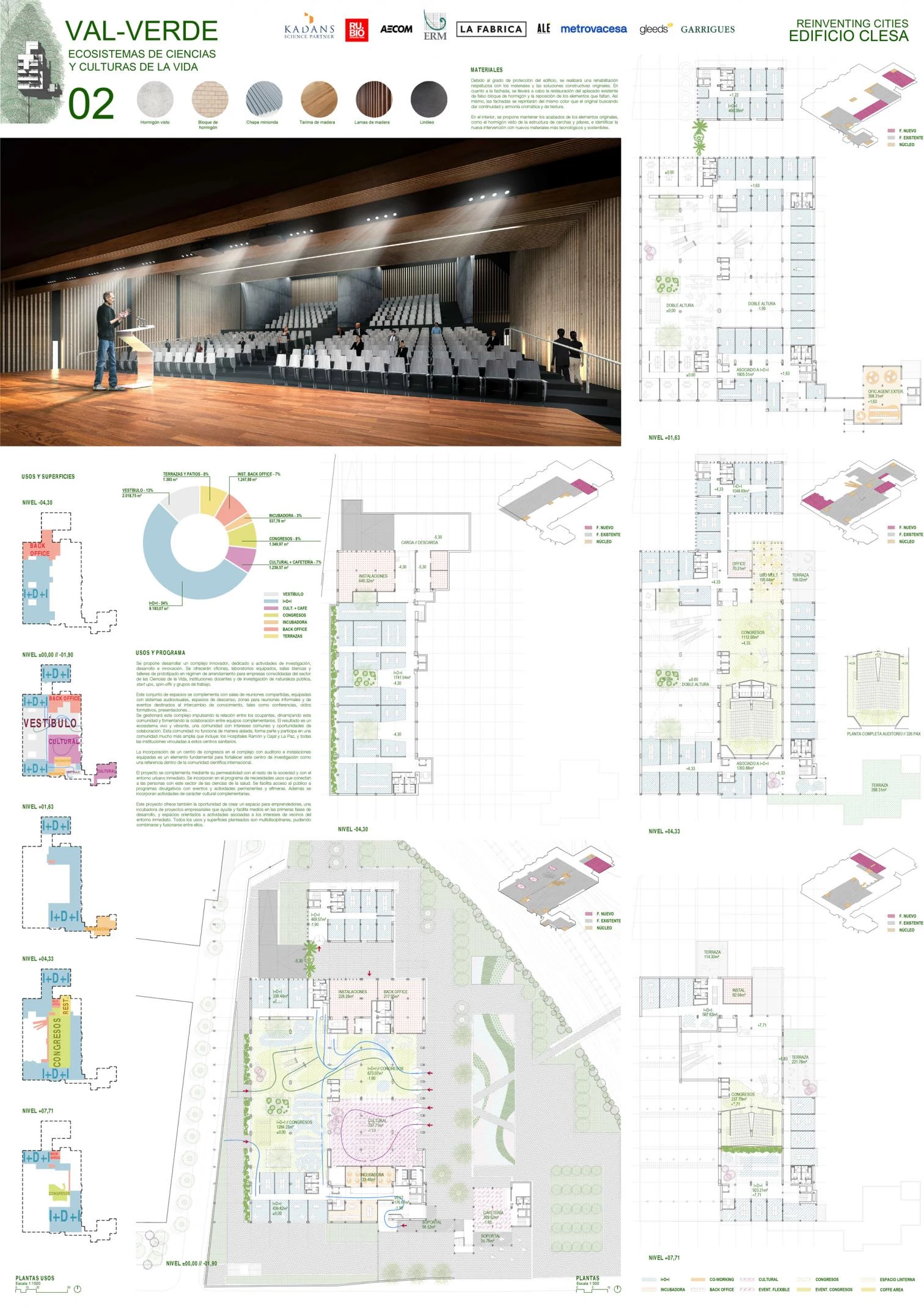 Refurbishment of Clesa factory in Madrid