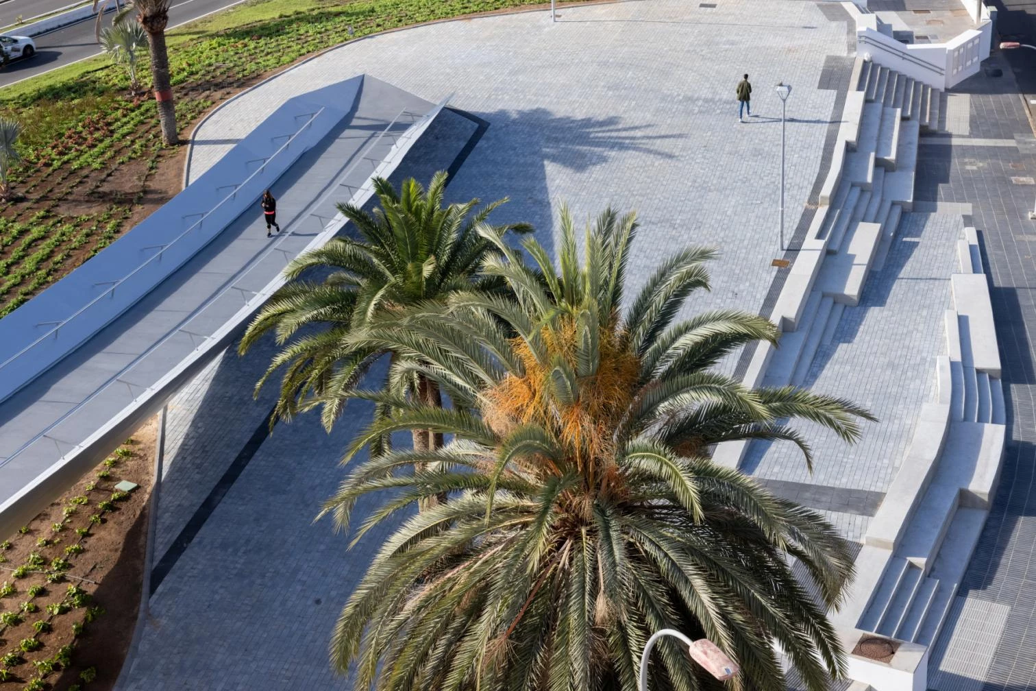 Onda Atlántica footbridge in Las Palmas de Gran Canaria