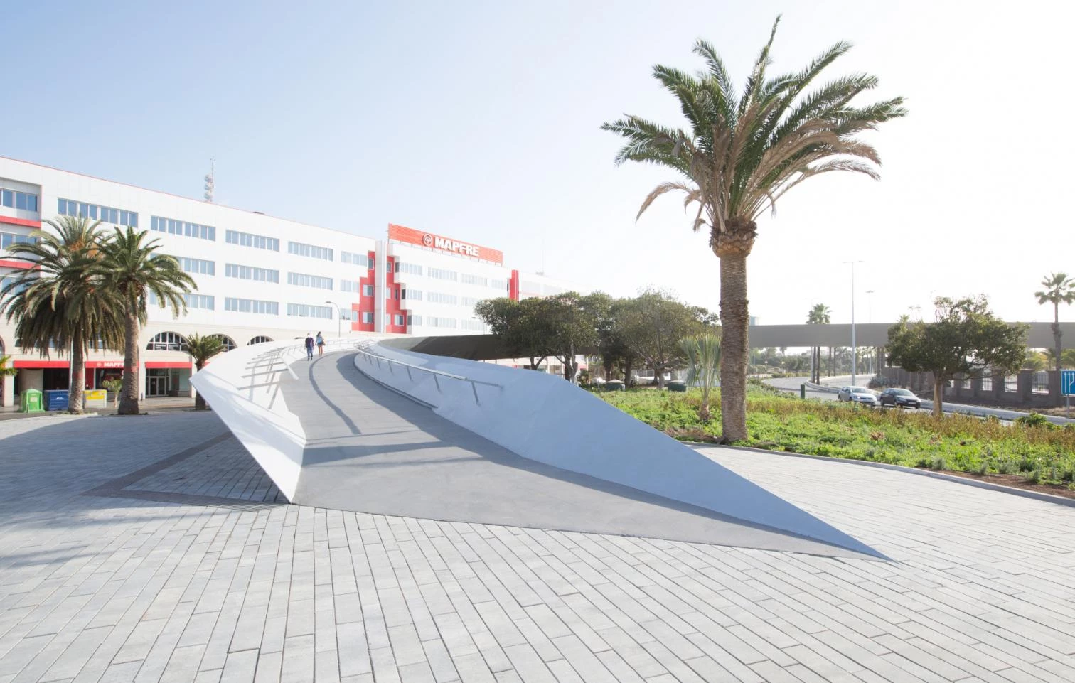Onda Atlántica footbridge in Las Palmas de Gran Canaria