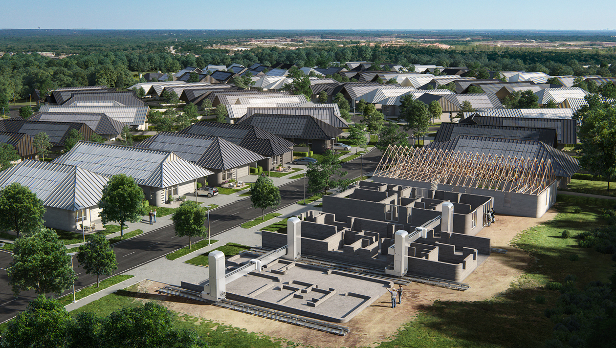 Cien casas impresas en 3D (Austin, Texas) - BIG Bjarke Ingels Group |  Arquitectura Viva