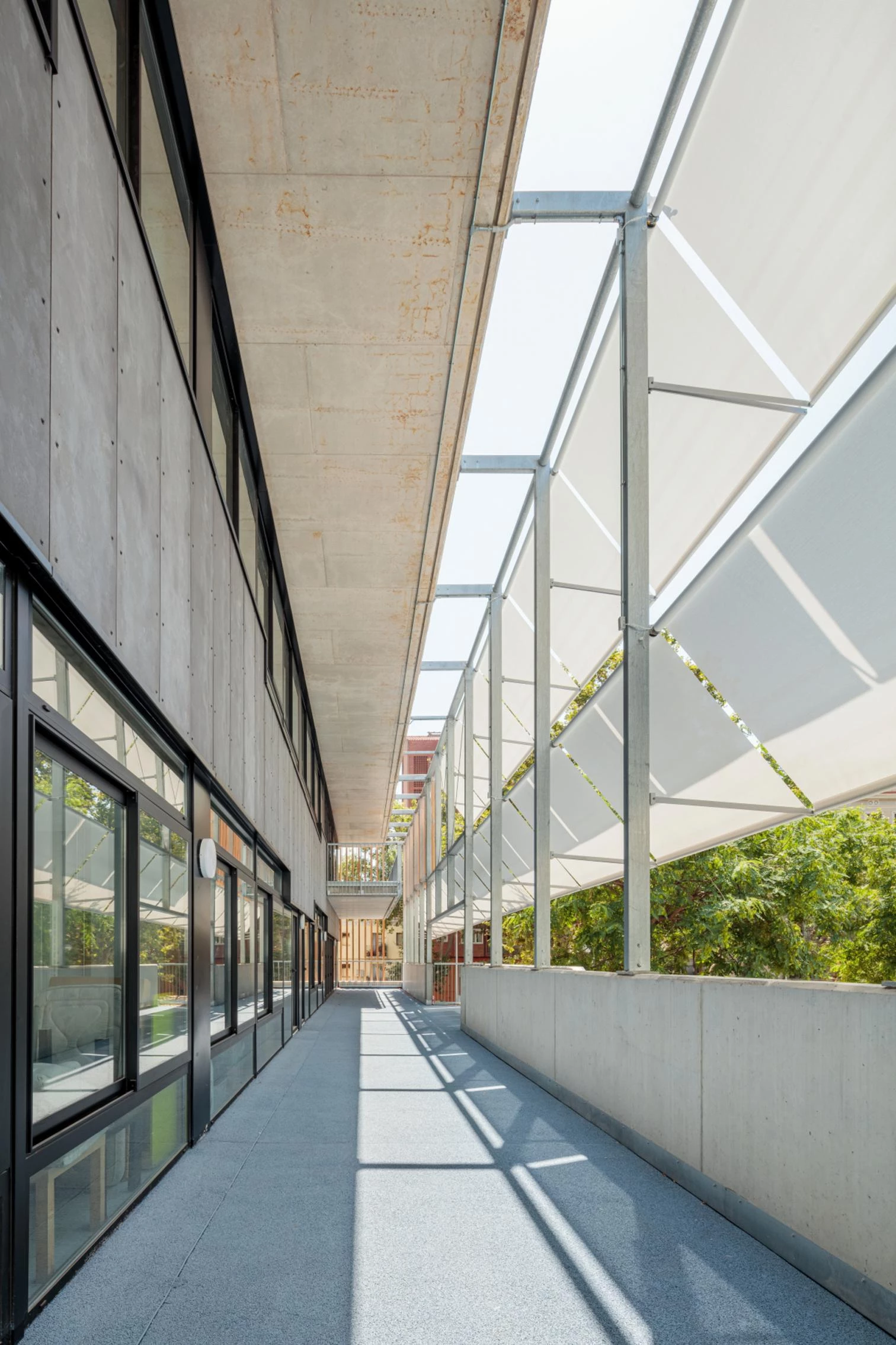 La Mar Bella school in Barcelona
