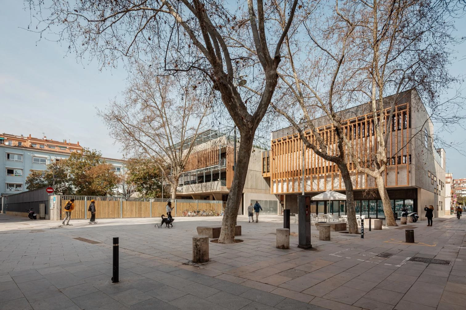 La Mar Bella school in Barcelona