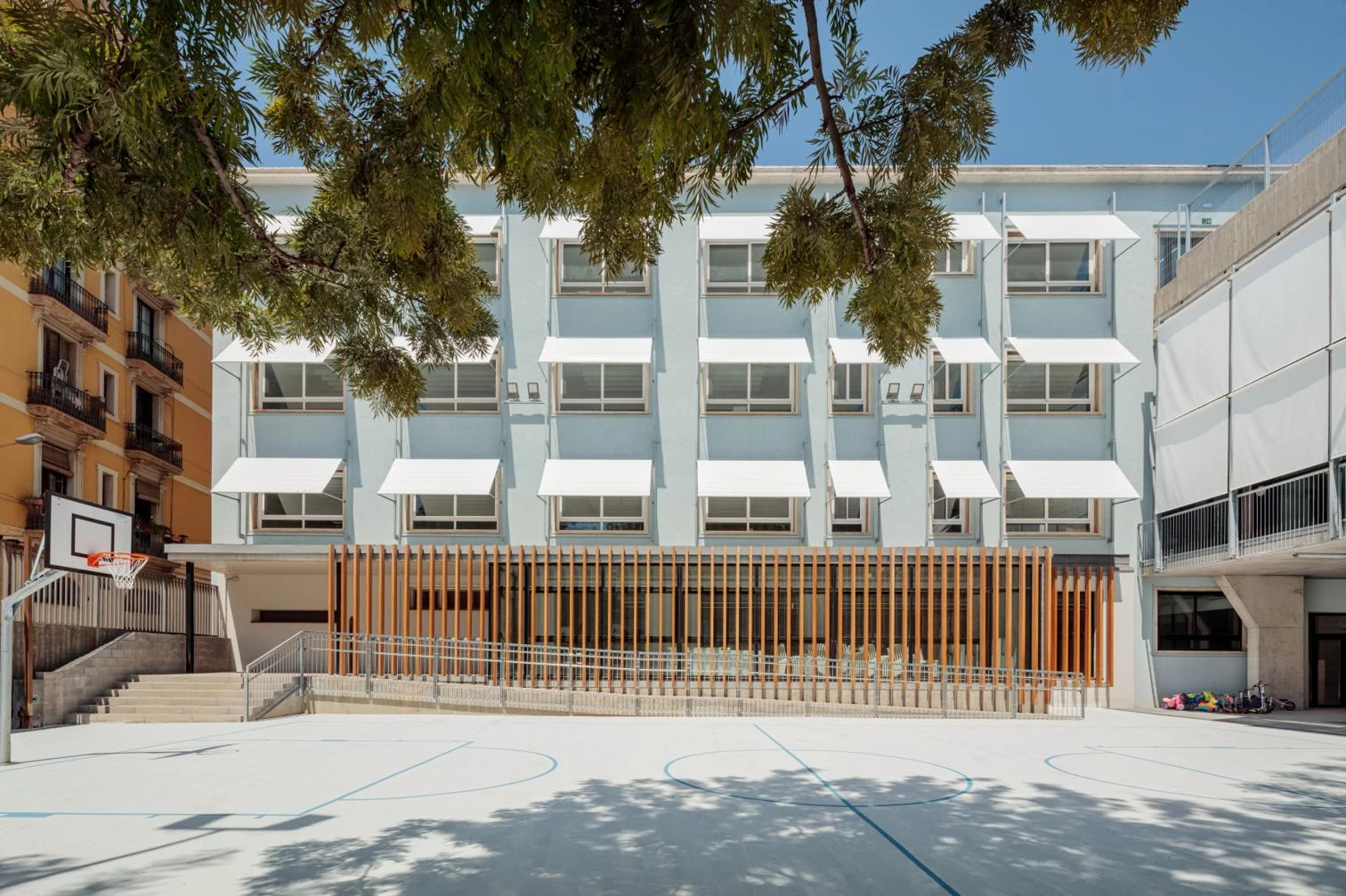 La Mar Bella school in Barcelona