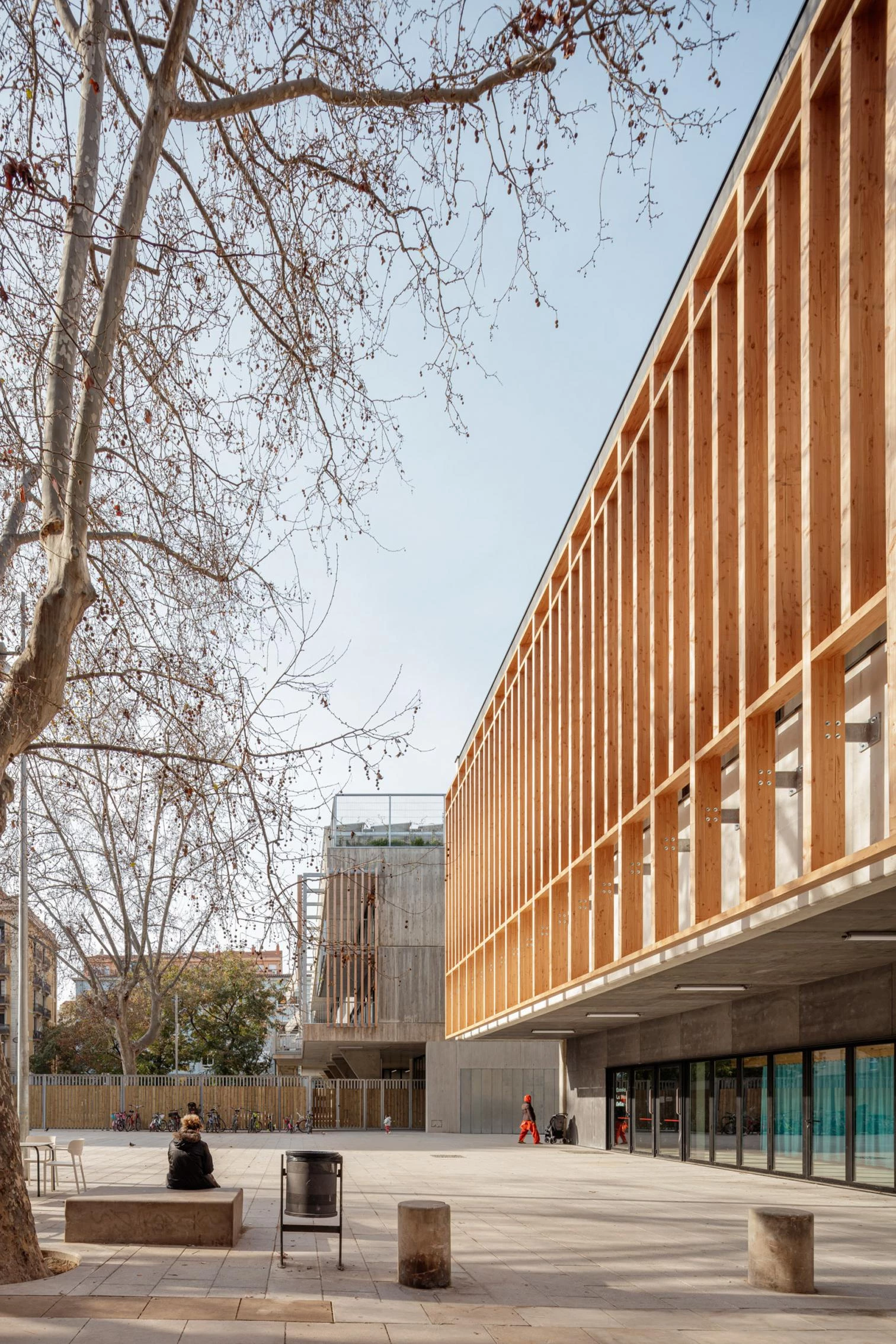 La Mar Bella school in Barcelona