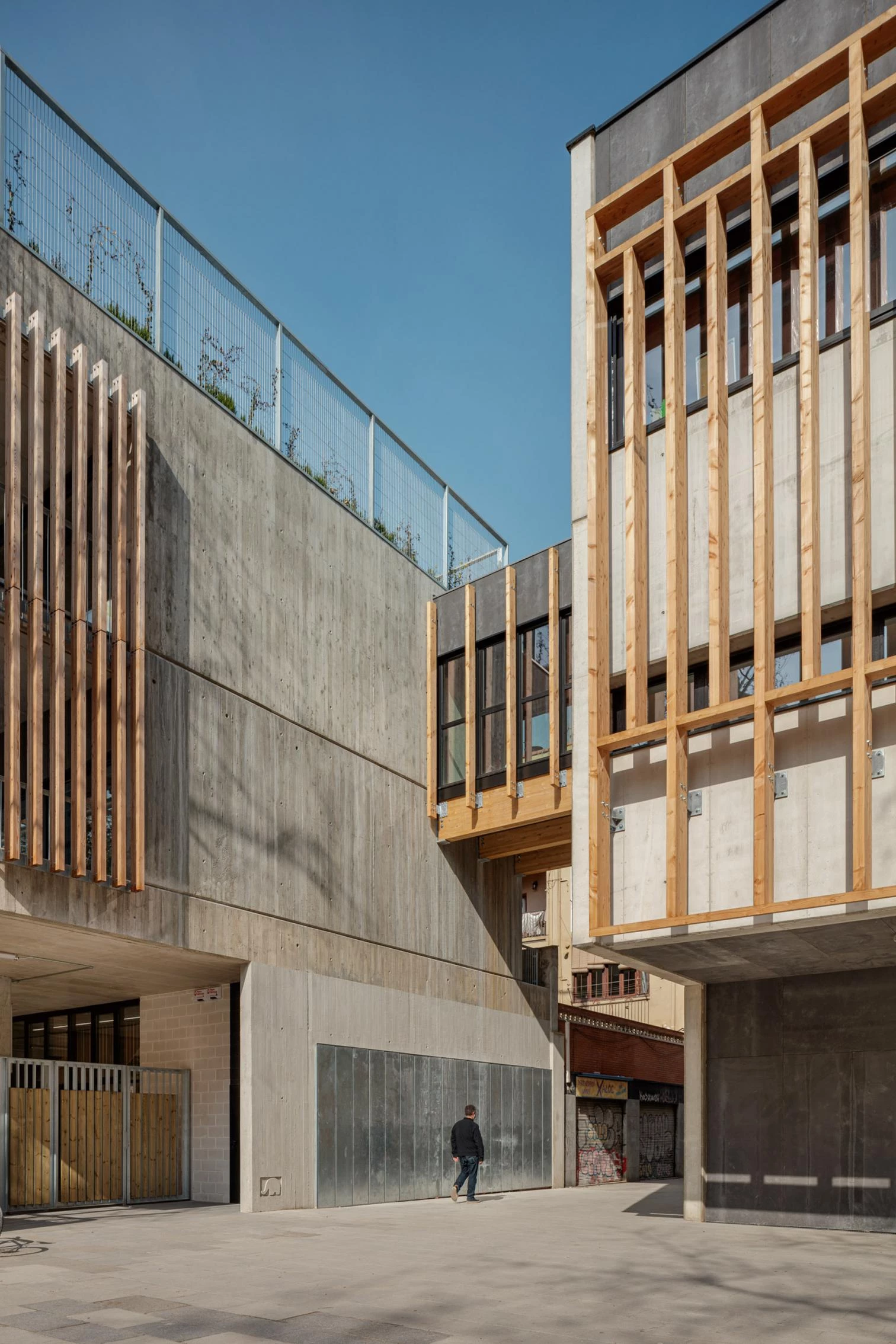 La Mar Bella school in Barcelona