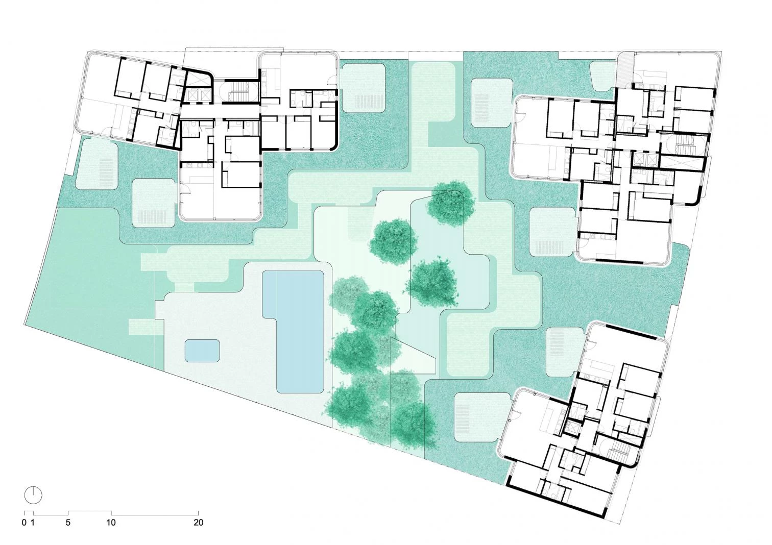 67 apartments in Valdebebas, Madrid