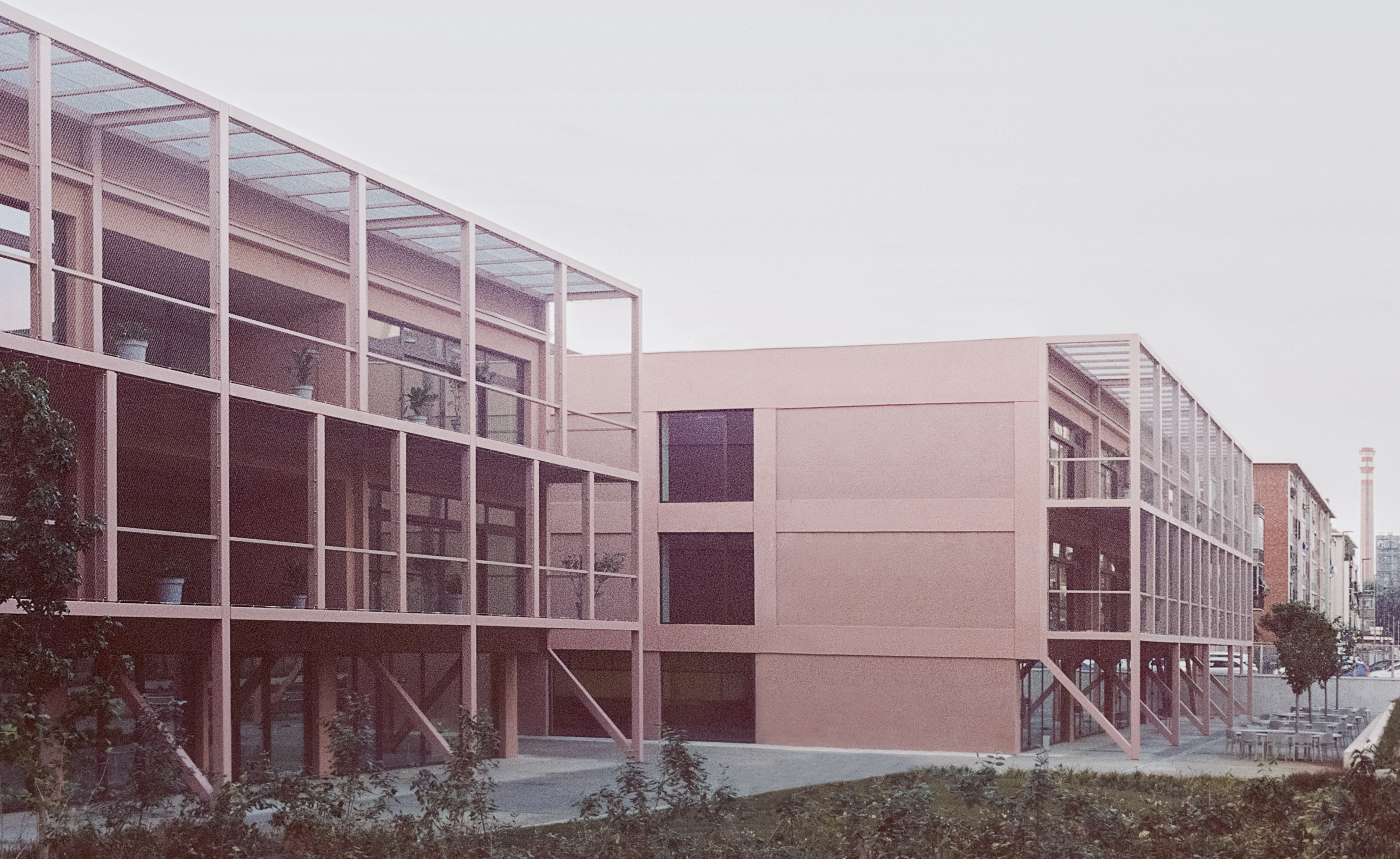 Reisbureau invoeren cafe Enrico Fermi School in Turin - BDR bureau | Arquitectura Viva