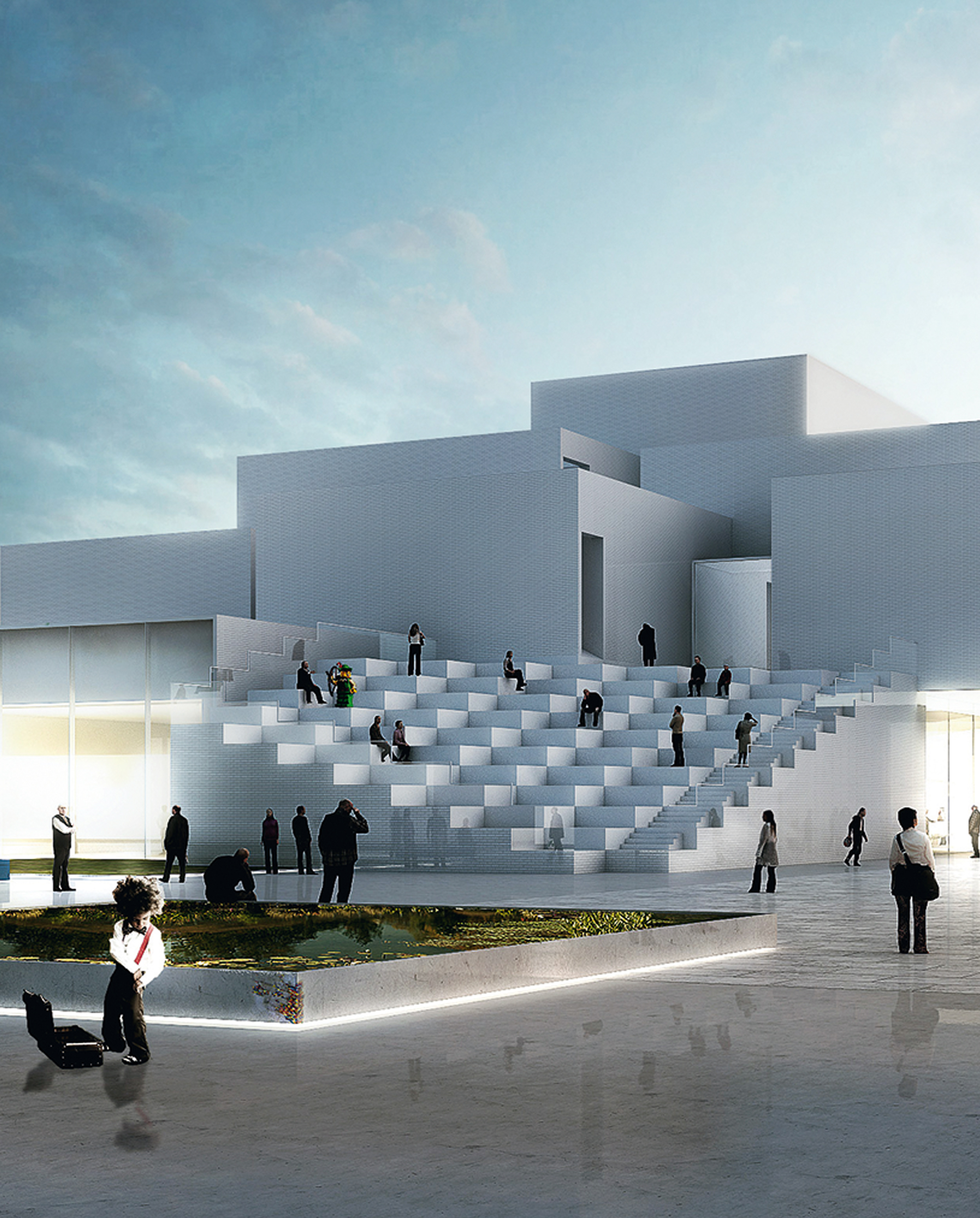 Grunde bue vand The Lego House, Billund (project stage) - BIG Bjarke Ingels Group |  Arquitectura Viva