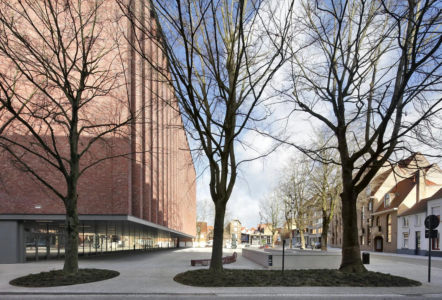 Convention center in Bruges