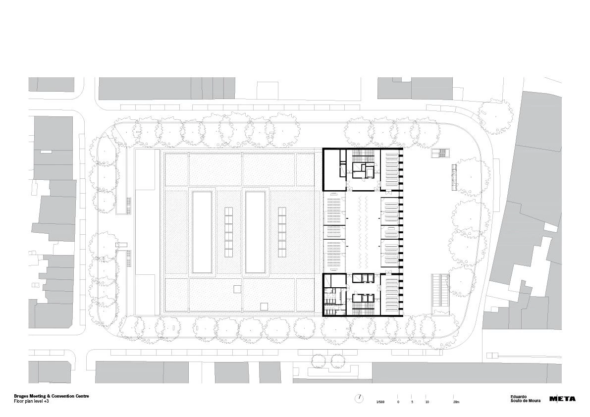 Convention center in Bruges