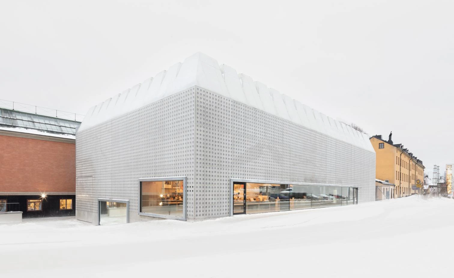 Ampliación de la Galería de Arte Liljevalchs en Estocolmo