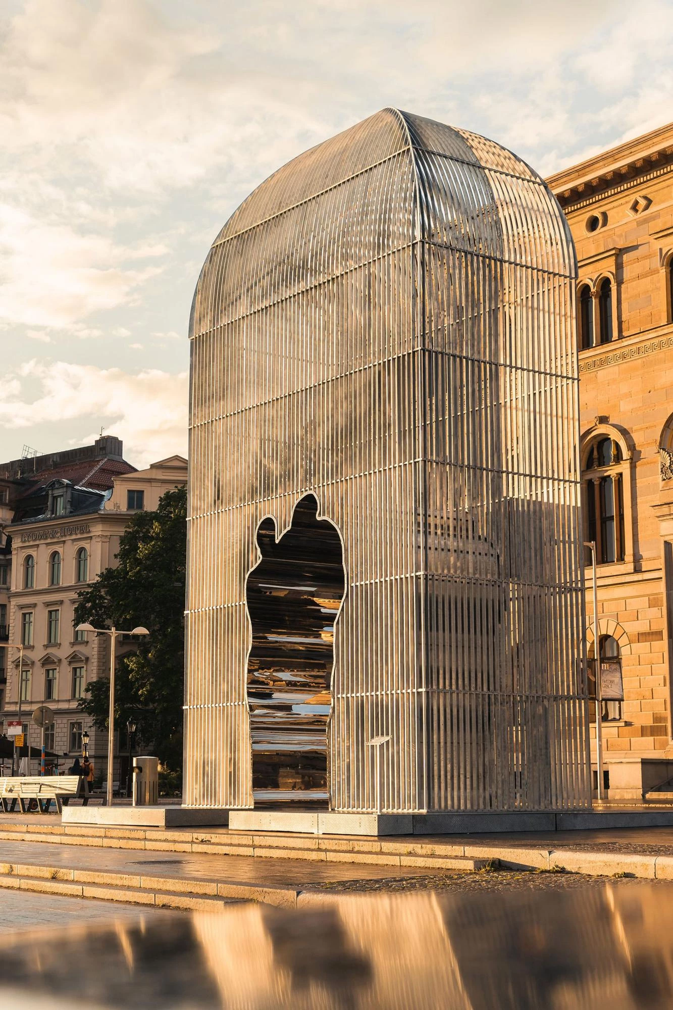 Arch, art installation in Stockholm