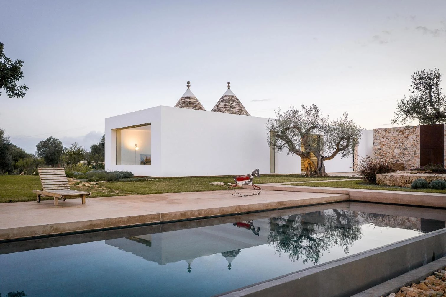 Casa ACO en la campiña de Apulia