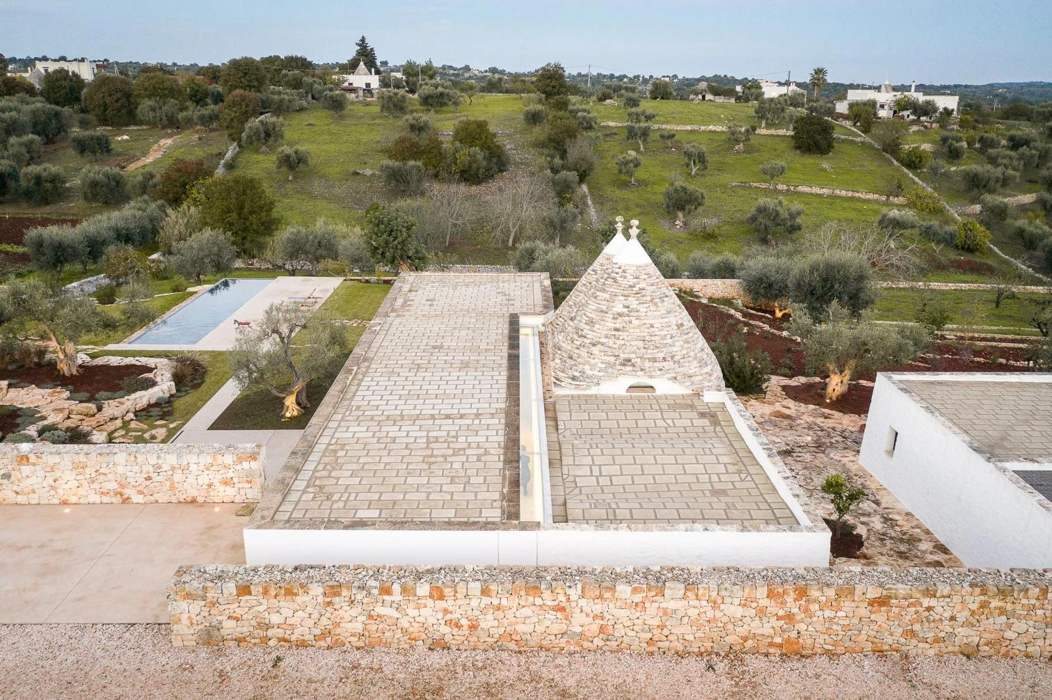 Casa ACO en la campiña de Apulia