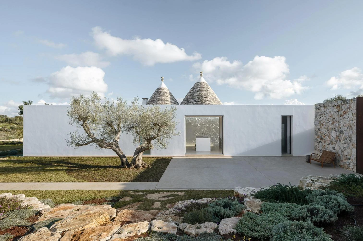 Casa ACO en la campiña de Apulia