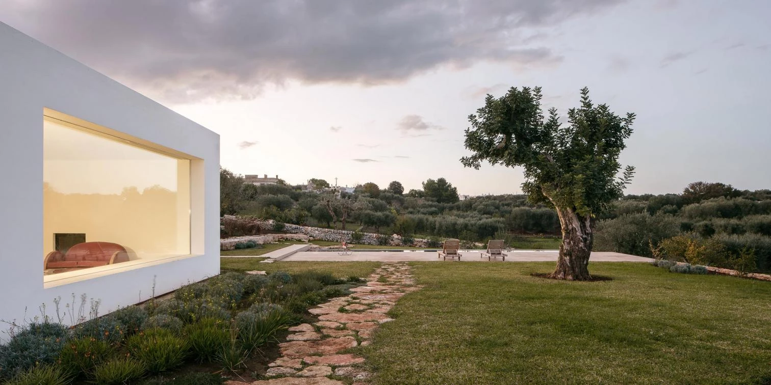 Casa ACO en la campiña de Apulia