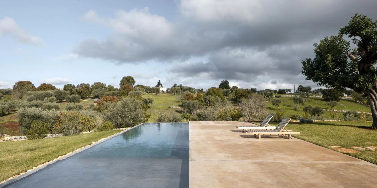 Casa ACO en la campiña de Apulia